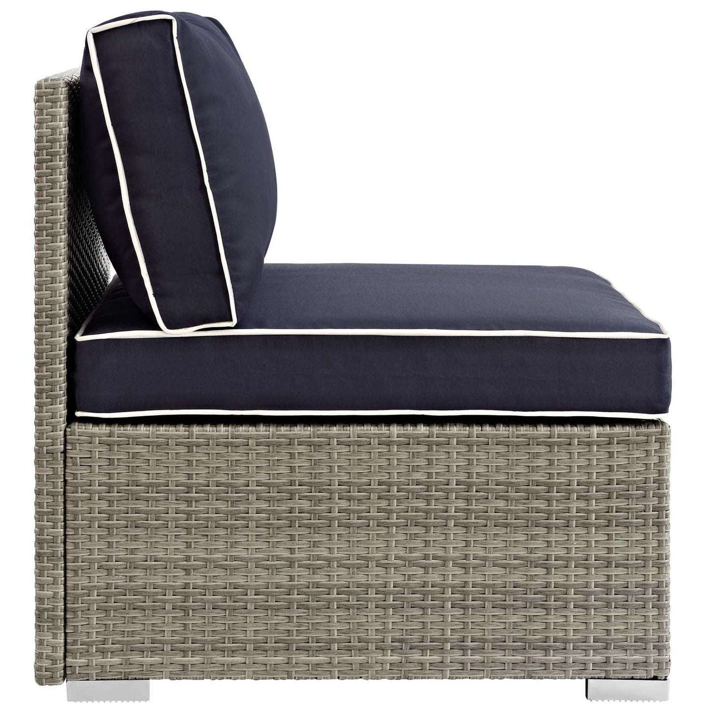 Modway Repose Outdoor Patio Armless Chair | Outdoor Chairs | Modishstore-20