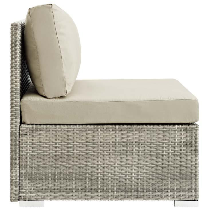 Modway Repose Sunbrella Fabric Outdoor Patio Armless Chair