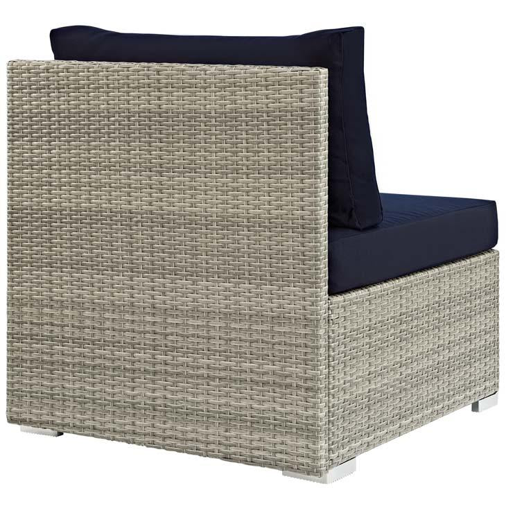 Modway Repose Sunbrella Fabric Outdoor Patio Armless Chair