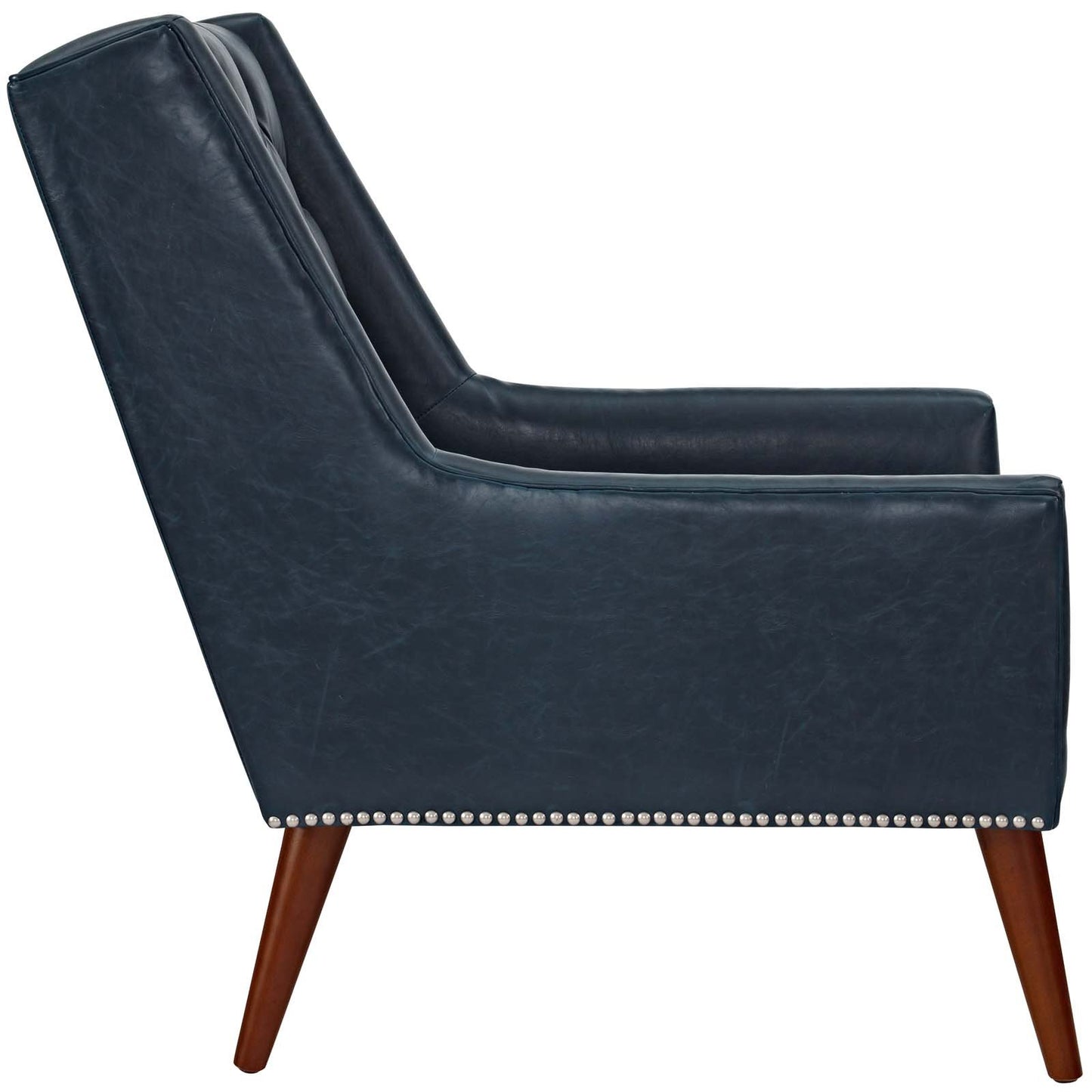 Modway Peruse Living Room Set Faux Leather Set of 2