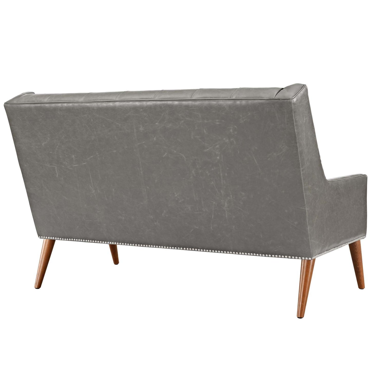Modway Peruse Living Room Set Faux Leather Set of 2