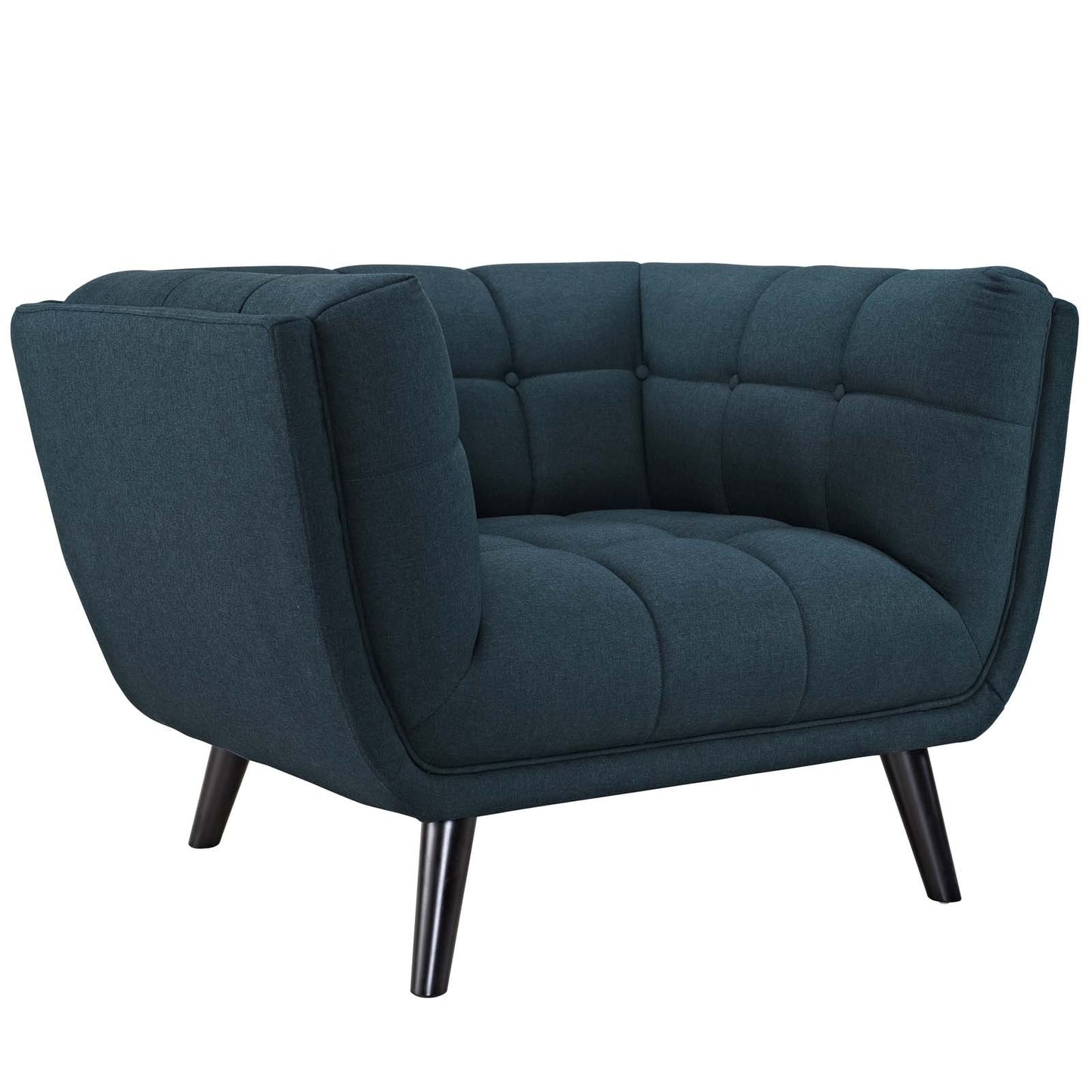 Modway Bestow 2 Piece Upholstered Fabric Loveseat and Armchair Set