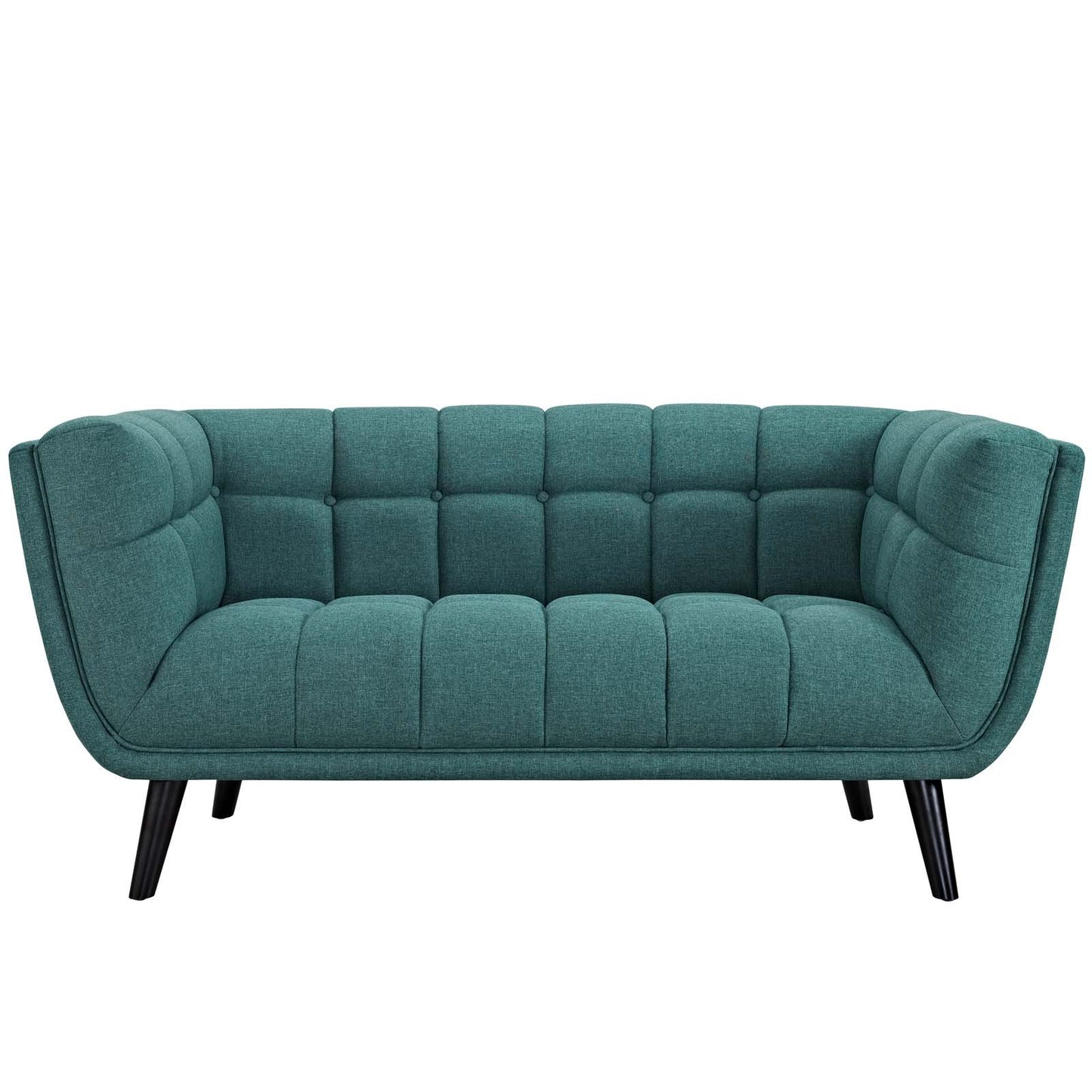 Modway Bestow 3 Piece Upholstered Fabric Sofa Loveseat and Armchair Set