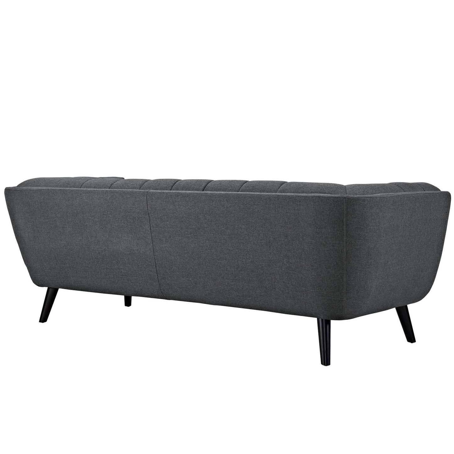 Modway Bestow 2 Piece Upholstered Fabric Sofa and Armchair Set