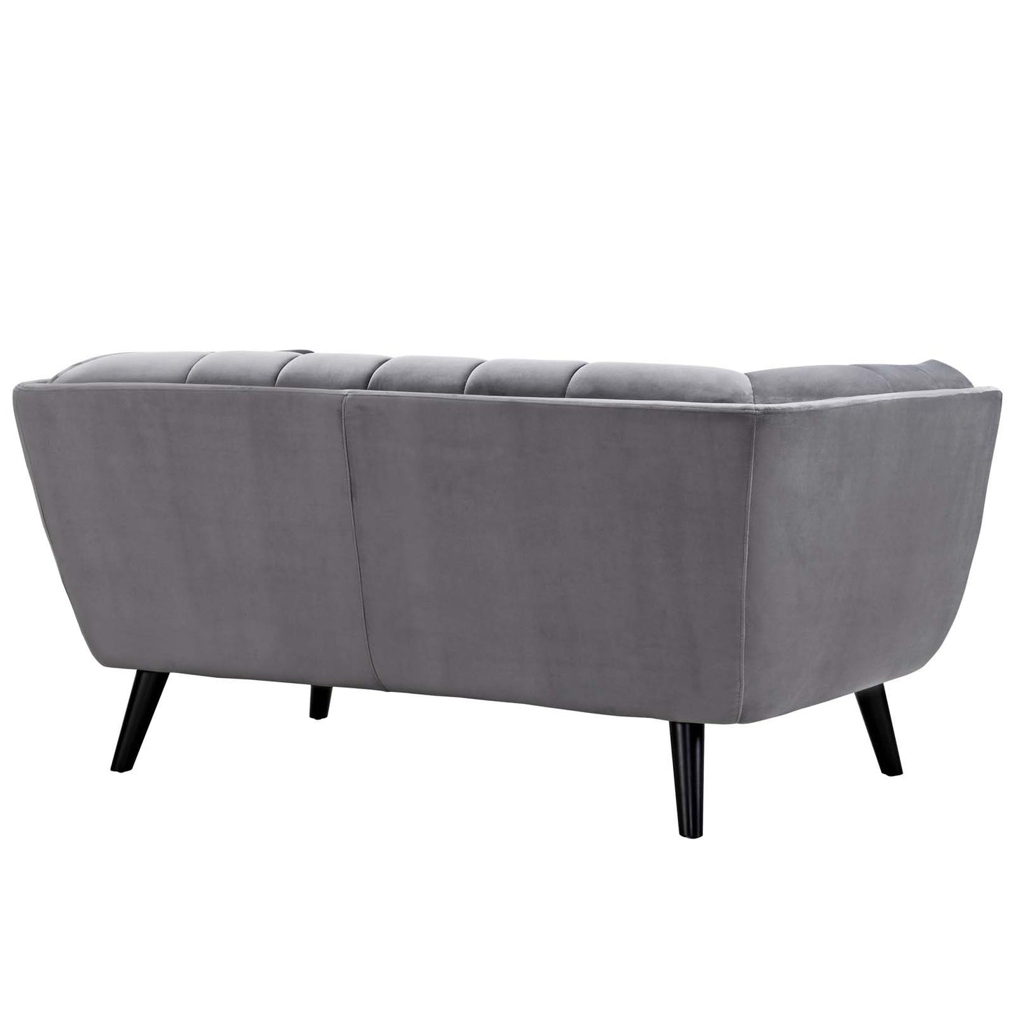 Modway Bestow 2 Piece Performance Velvet Sofa and Loveseat Set
