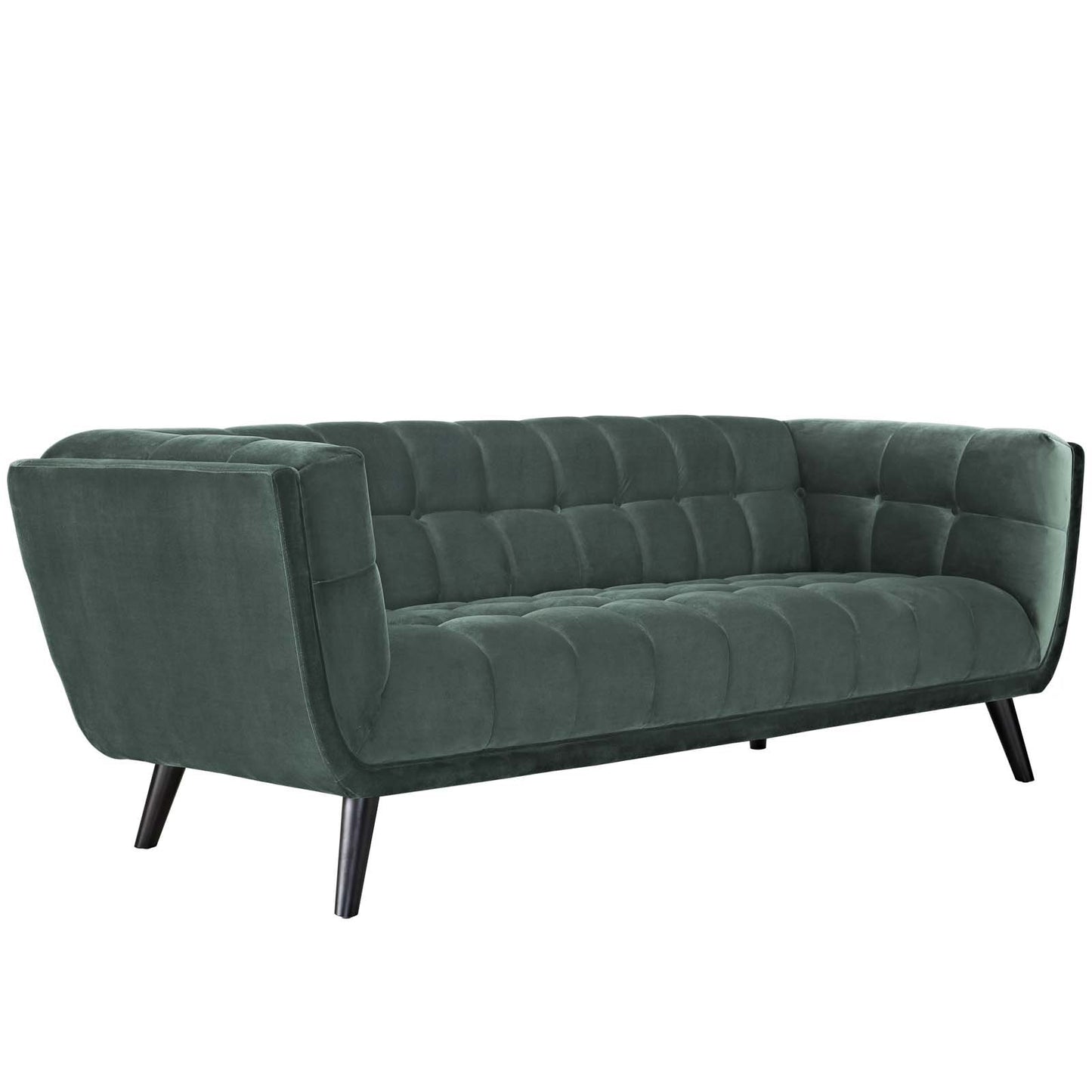 Modway Bestow 2 Piece Performance Velvet Sofa and Armchair Set