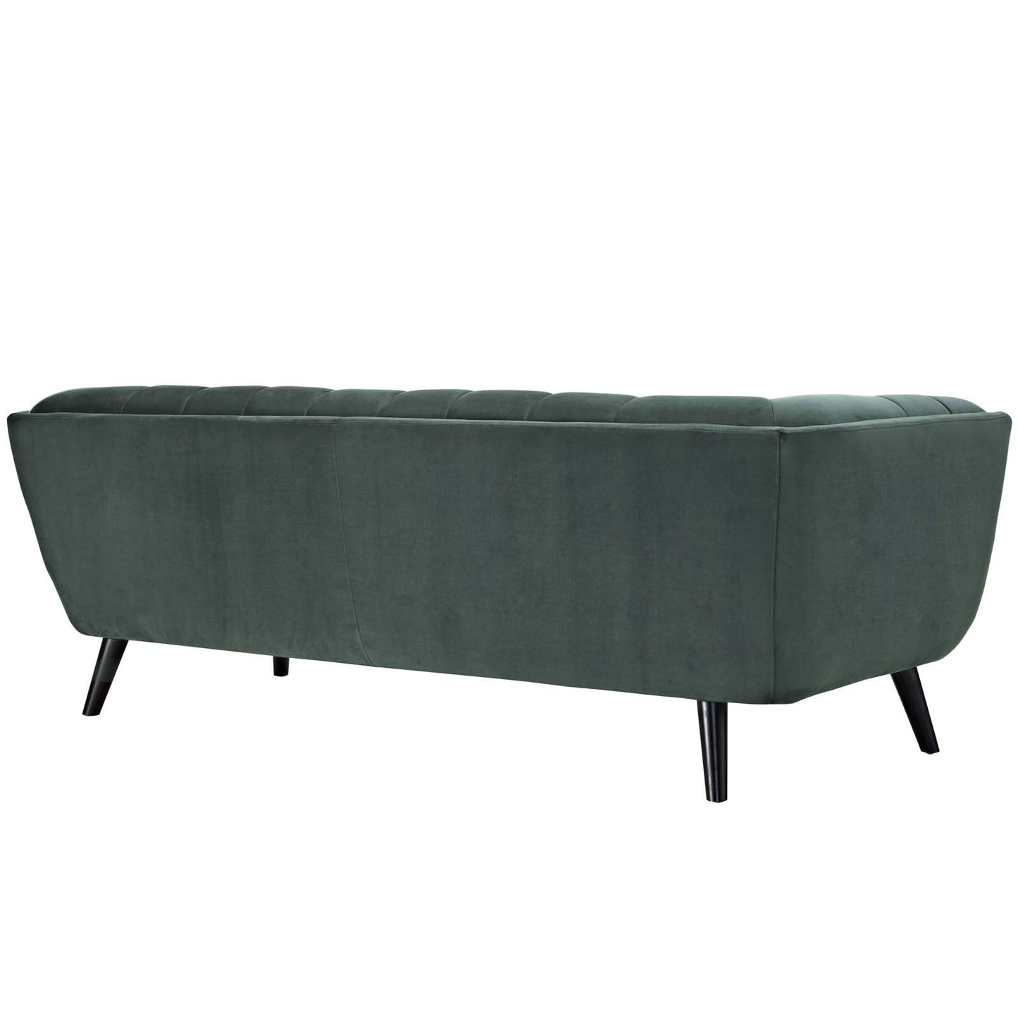 Modway Bestow 2 Piece Performance Velvet Sofa and Armchair Set
