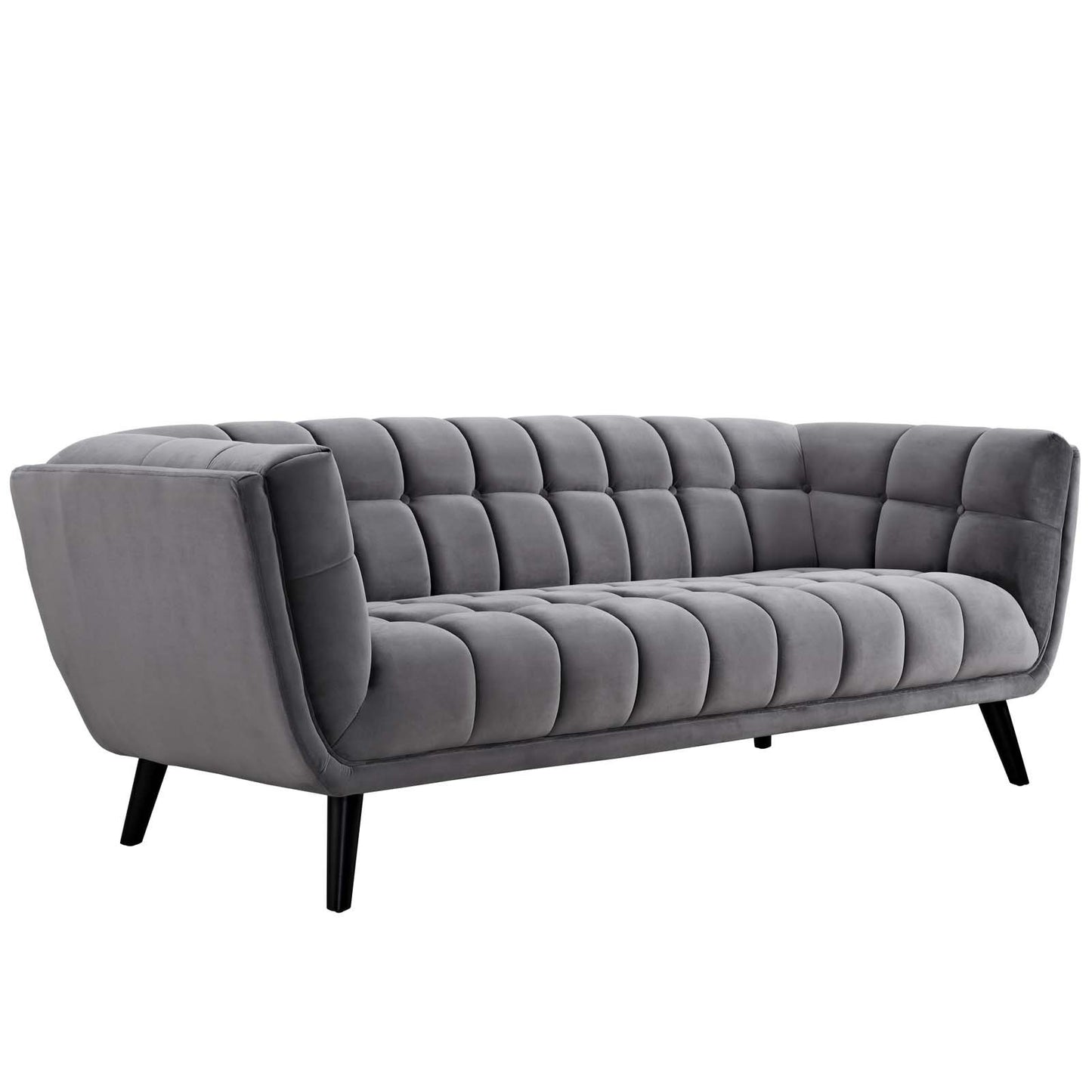 Modway Bestow 2 Piece Performance Velvet Sofa and Armchair Set