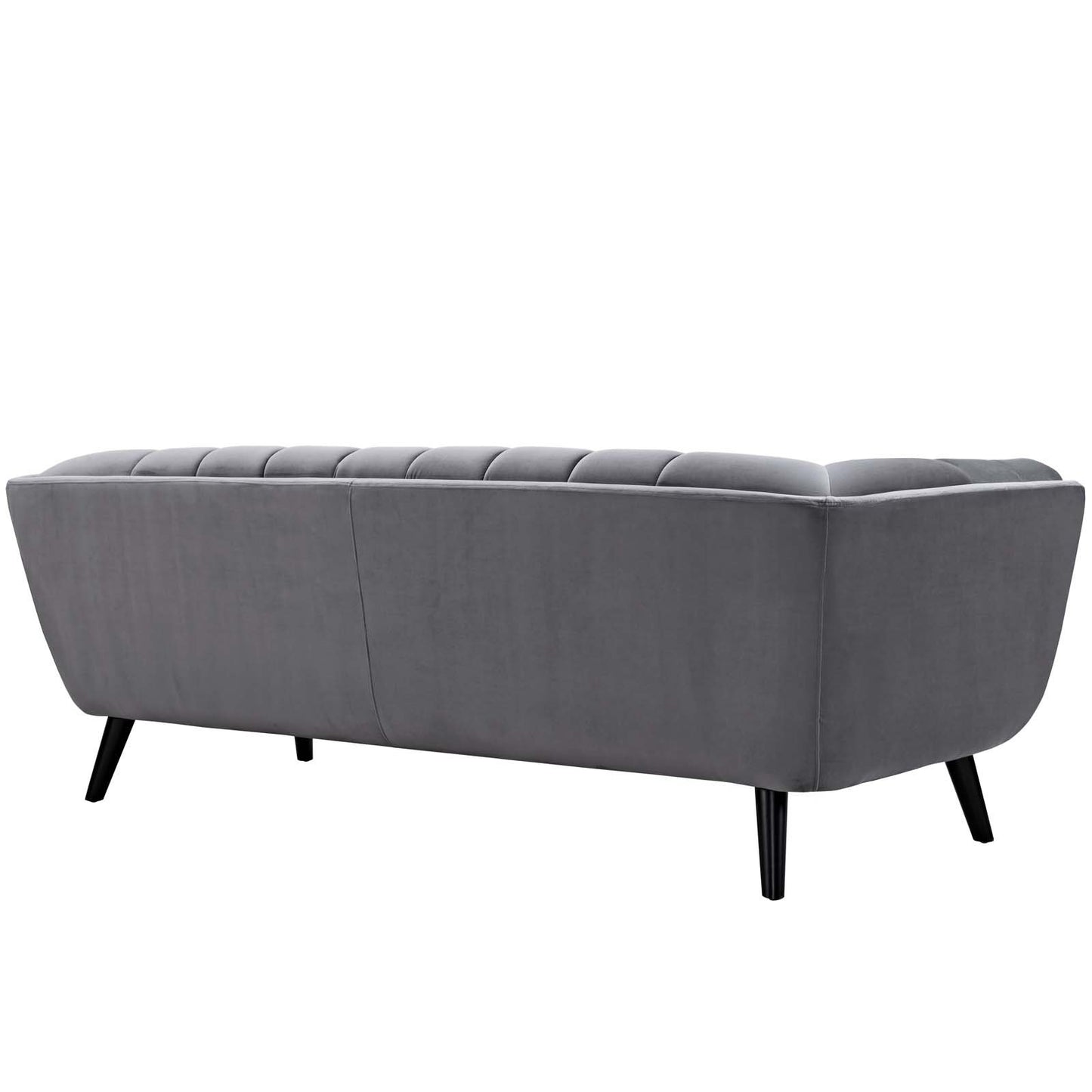 Modway Bestow 3 Piece Performance Velvet Sofa and Armchair Set