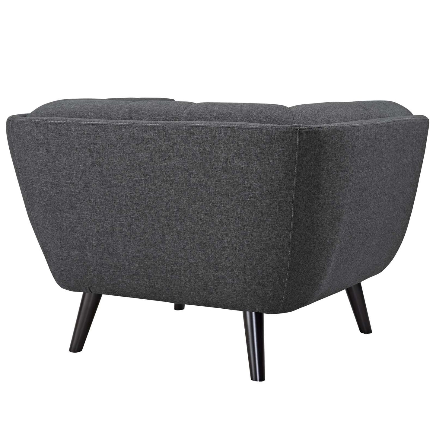 Modway Bestow 2 Piece Upholstered Fabric Armchair Set