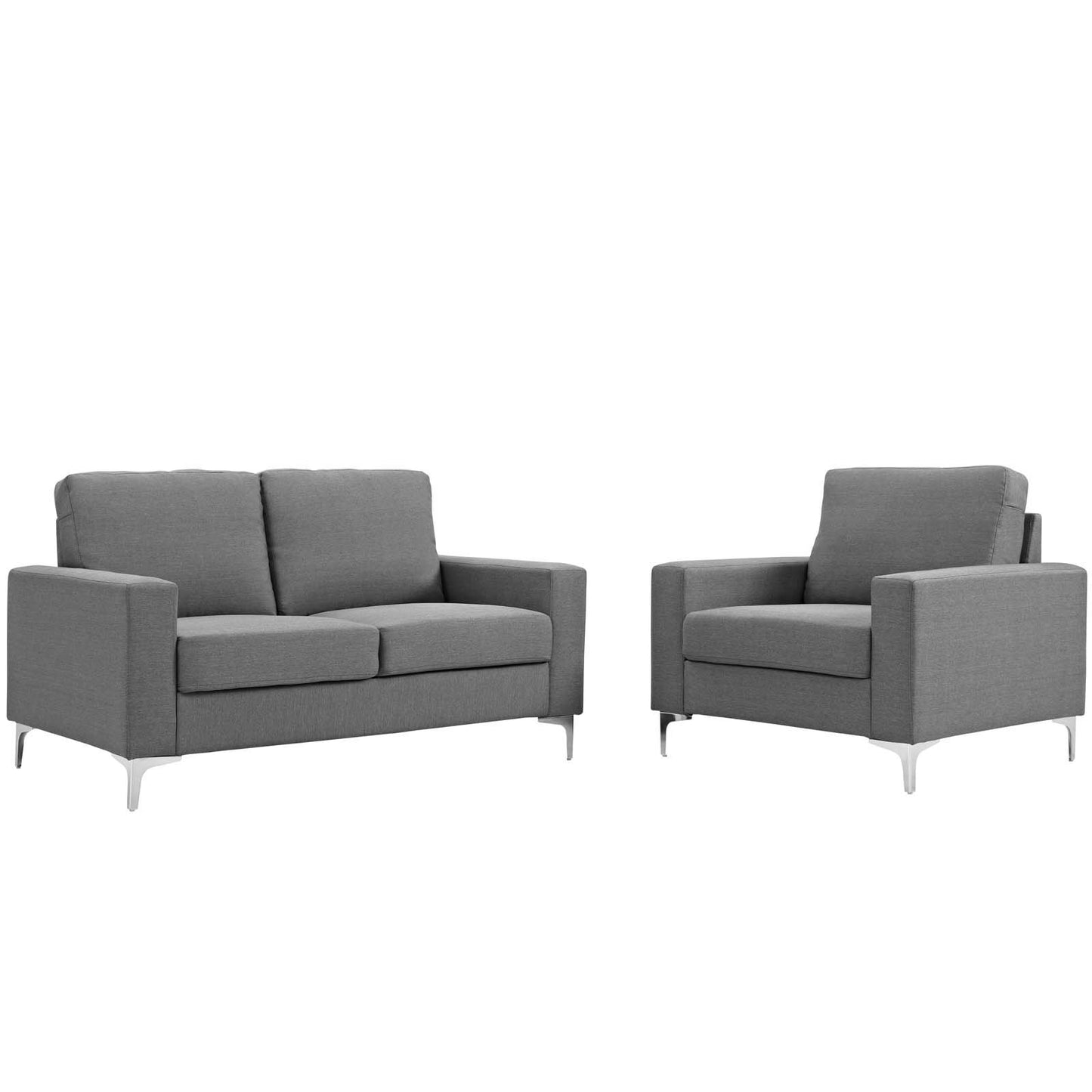 Modway Allure 2 Piece Sofa and Armchair Set
