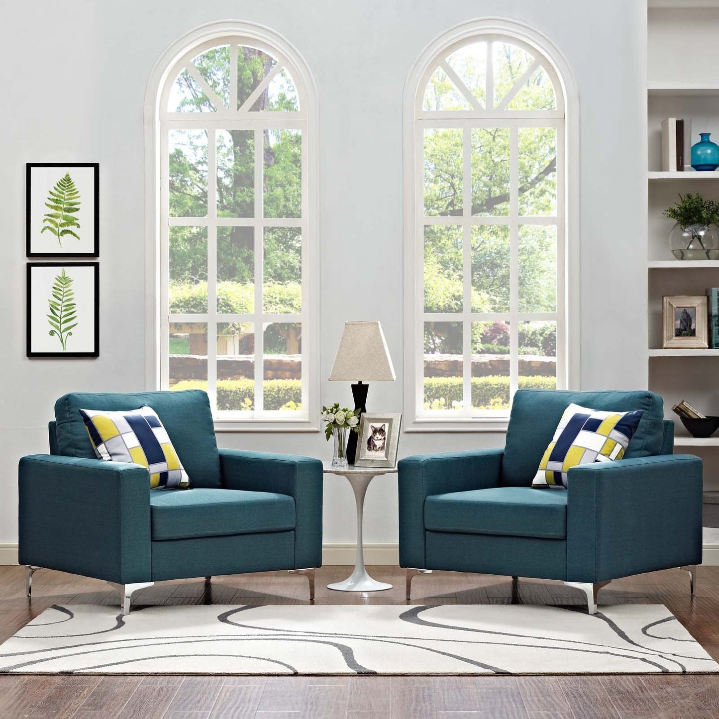 Modway Allure 2 Piece Armchair Set