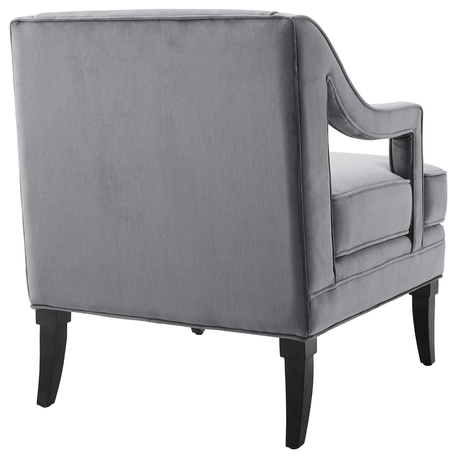 Modway Concur Button Tufted Upholstered Velvet Armchair | Armchairs | 