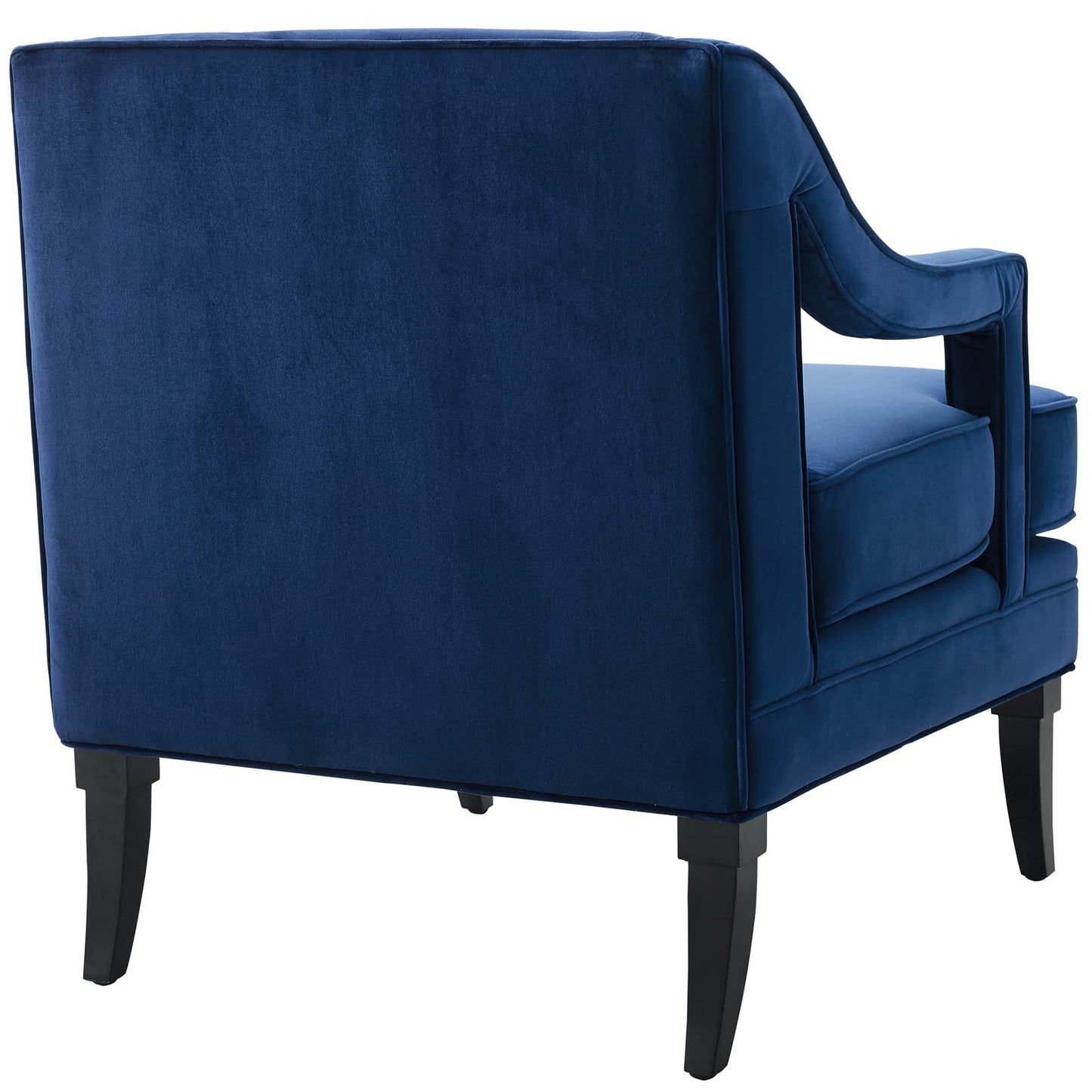 Modway Concur Button Tufted Upholstered Velvet Armchair | Armchairs | 