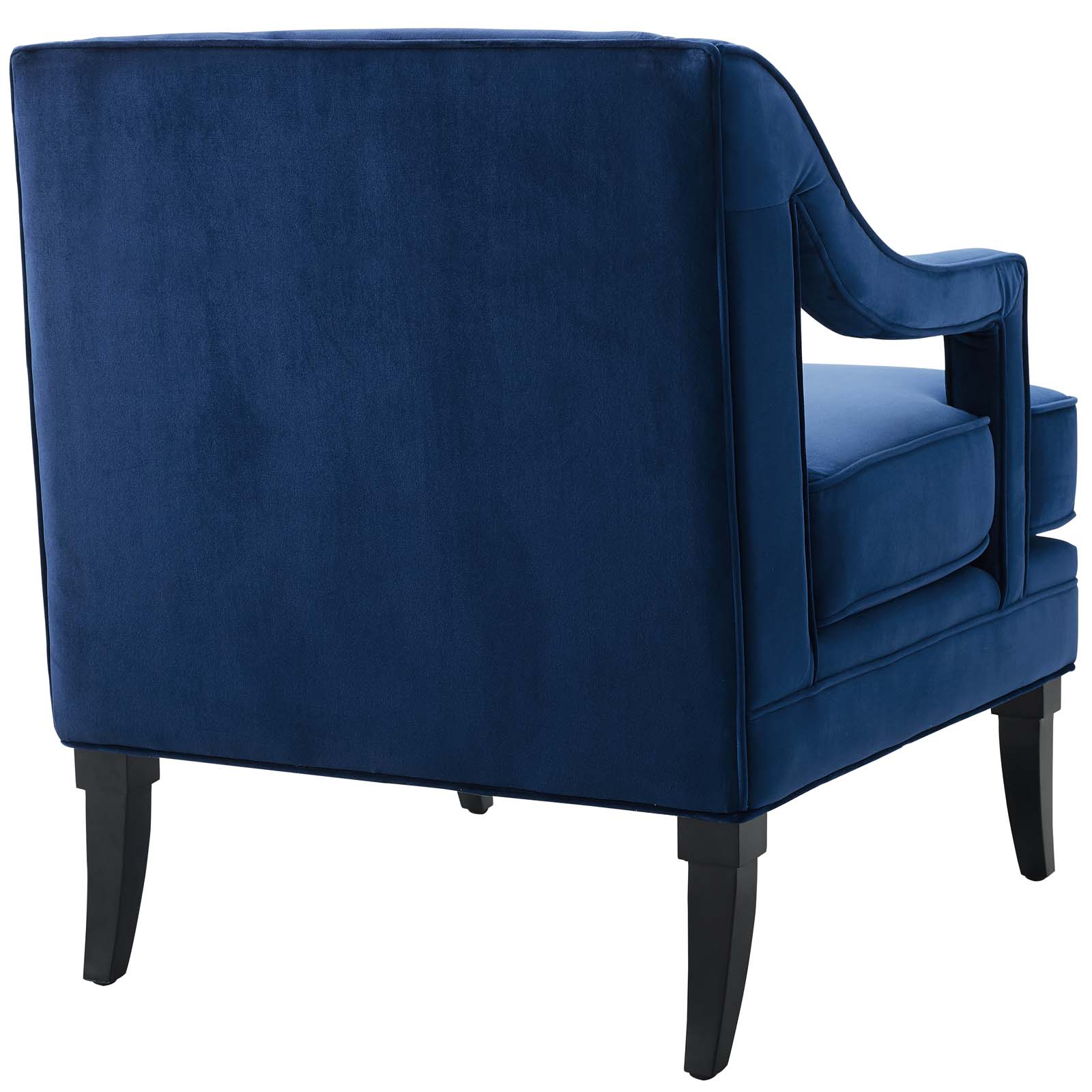 Modway Concur Button Tufted Upholstered Velvet Armchair | Armchairs | 
