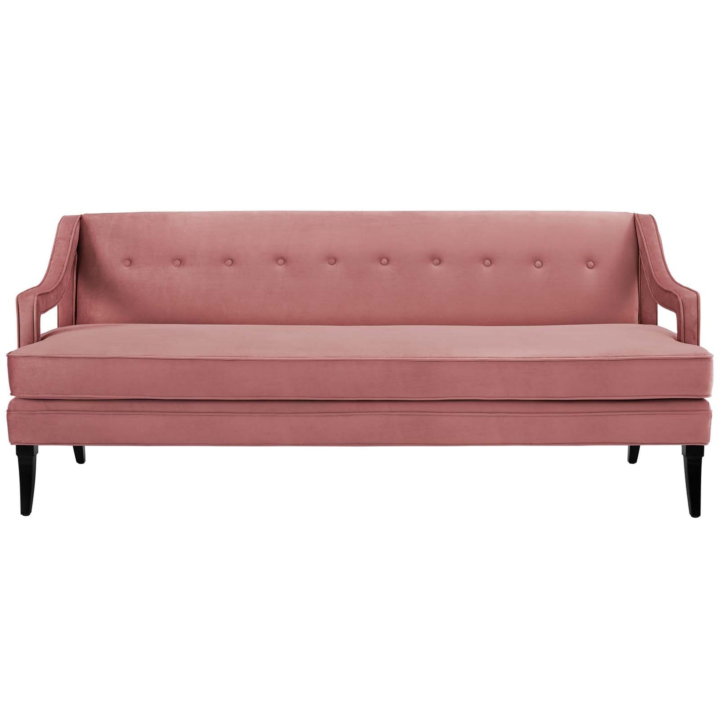 Modway Concur Button Tufted Upholstered Velvet Sofa | Sofas | 