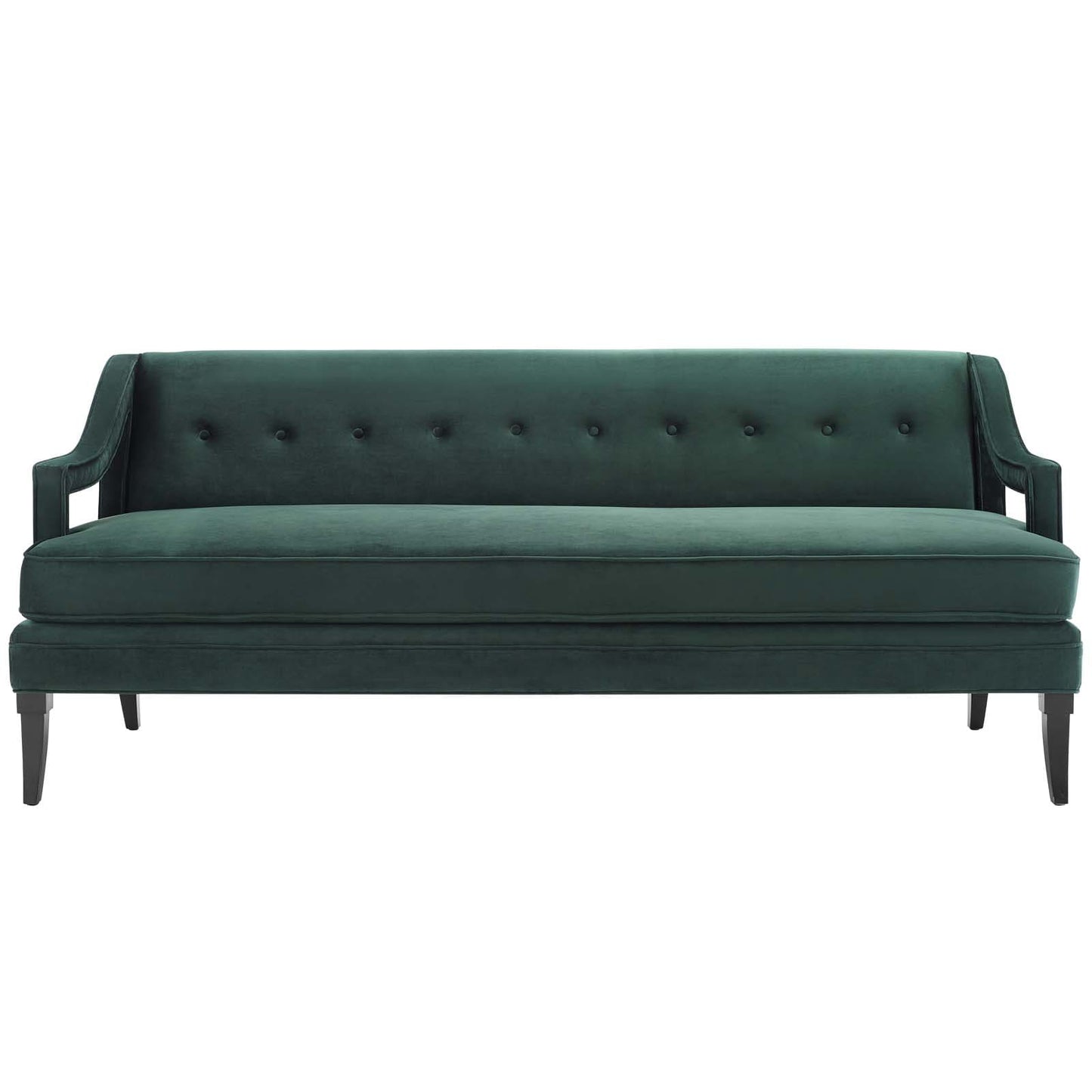 Modway Concur Button Tufted Upholstered Velvet Sofa | Sofas | 