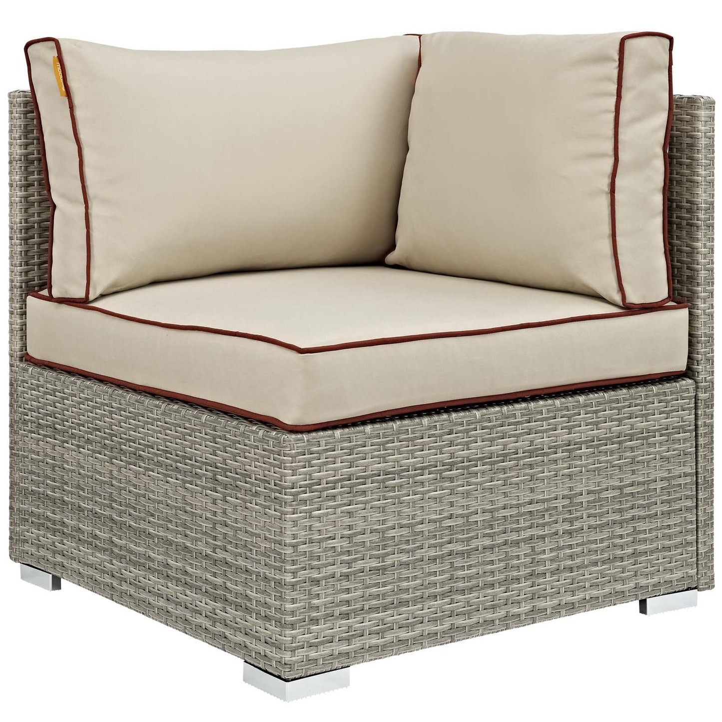 Modway Repose 7 Piece Outdoor Patio Sectional Set