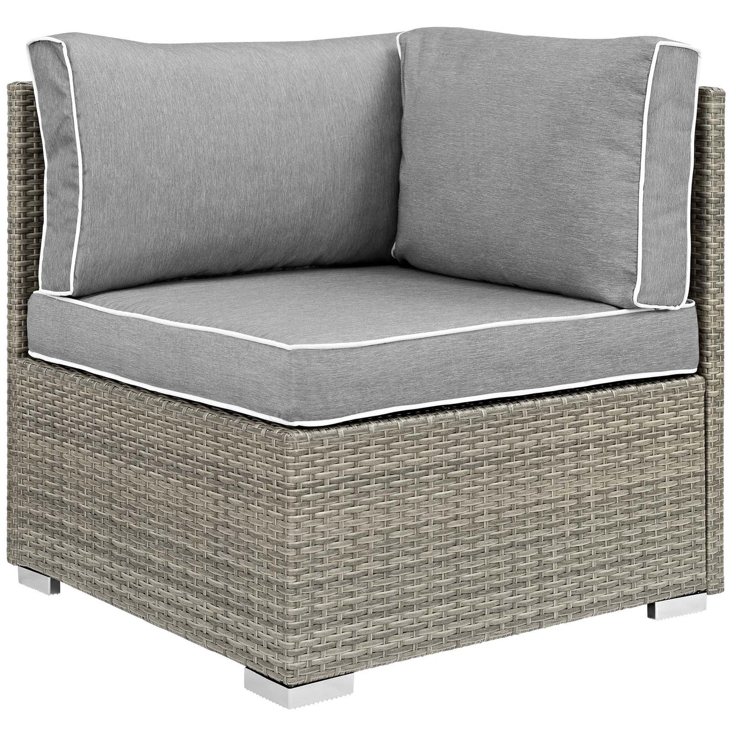 Modway Repose 7 Piece Outdoor Patio Sectional Set