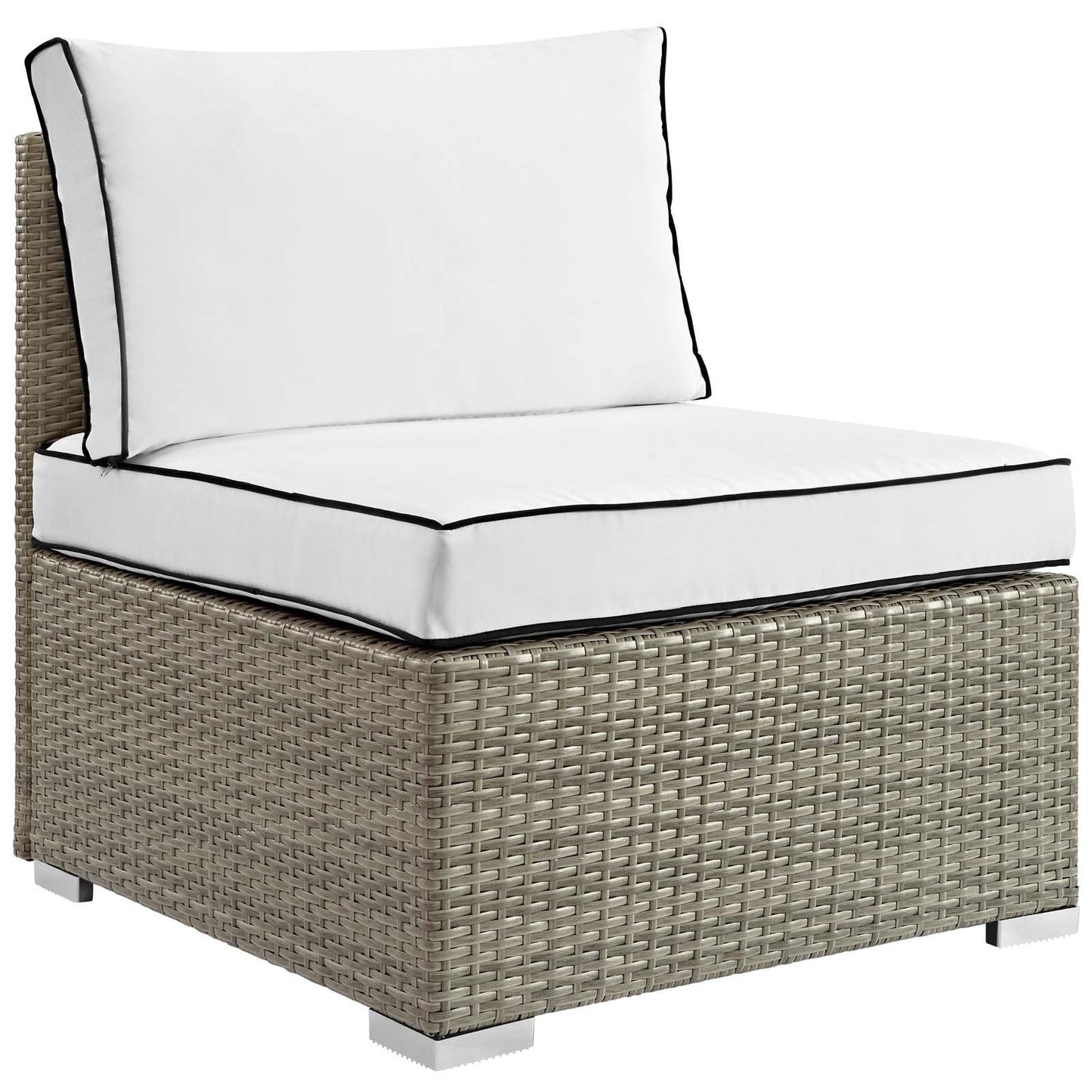 Modway Repose 7 Piece Outdoor Patio Sectional Set