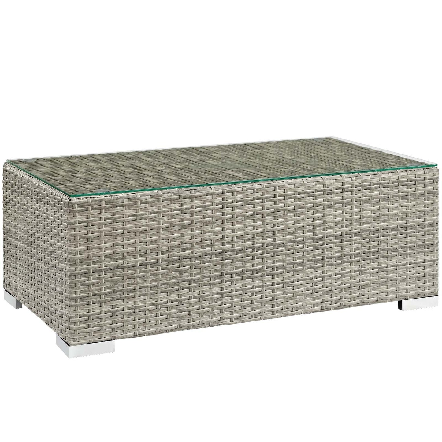Modway Repose 8 Piece Outdoor Patio Sunbrella® Sectional Set