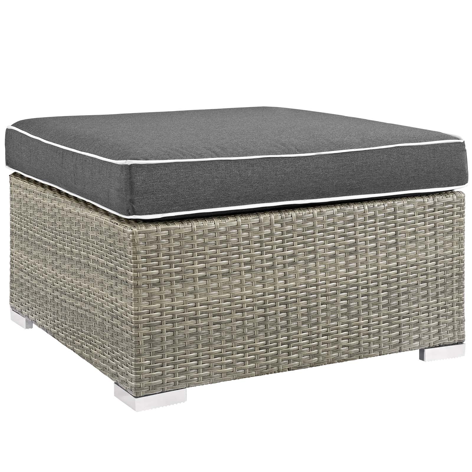 Repose 6 Piece Outdoor Patio Sectional Set By Modway - EEI-3014 | Outdoor Sofas, Loveseats & Sectionals | Modishstore - 12
