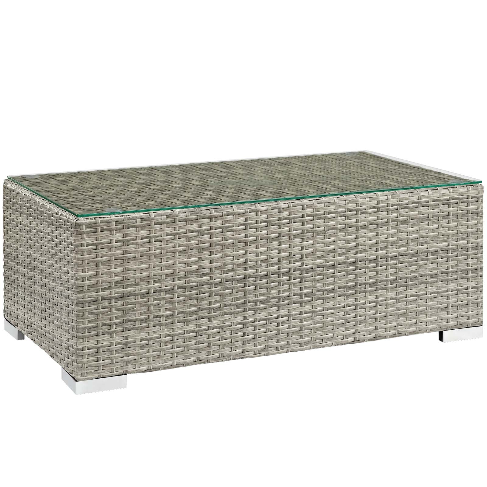Modway Repose 6 Piece Outdoor Patio Sectional Set | Outdoor Sofas, Loveseats & Sectionals | Modishstore-22