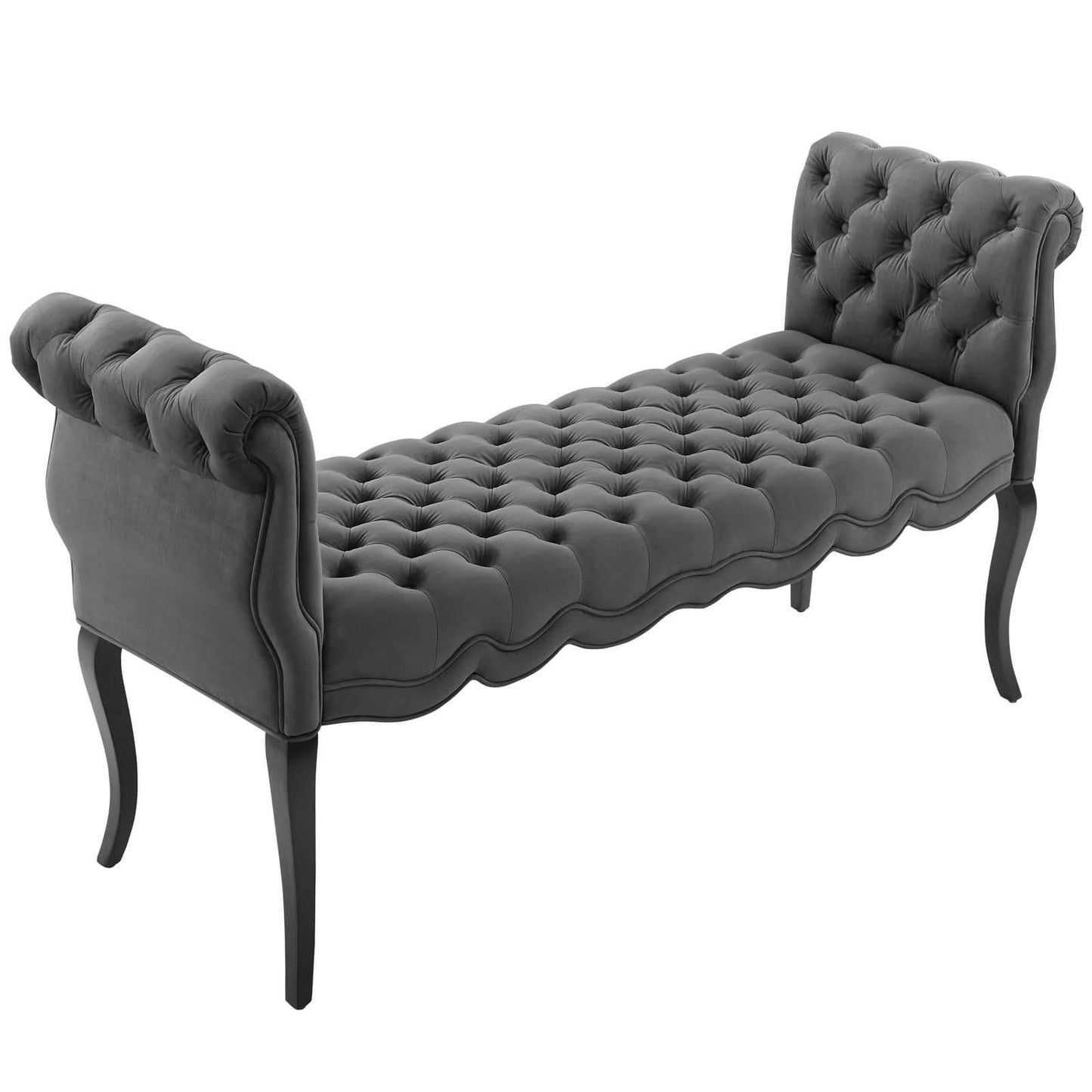 Modway Adelia Chesterfield Style Button Tufted Performance Velvet Bench