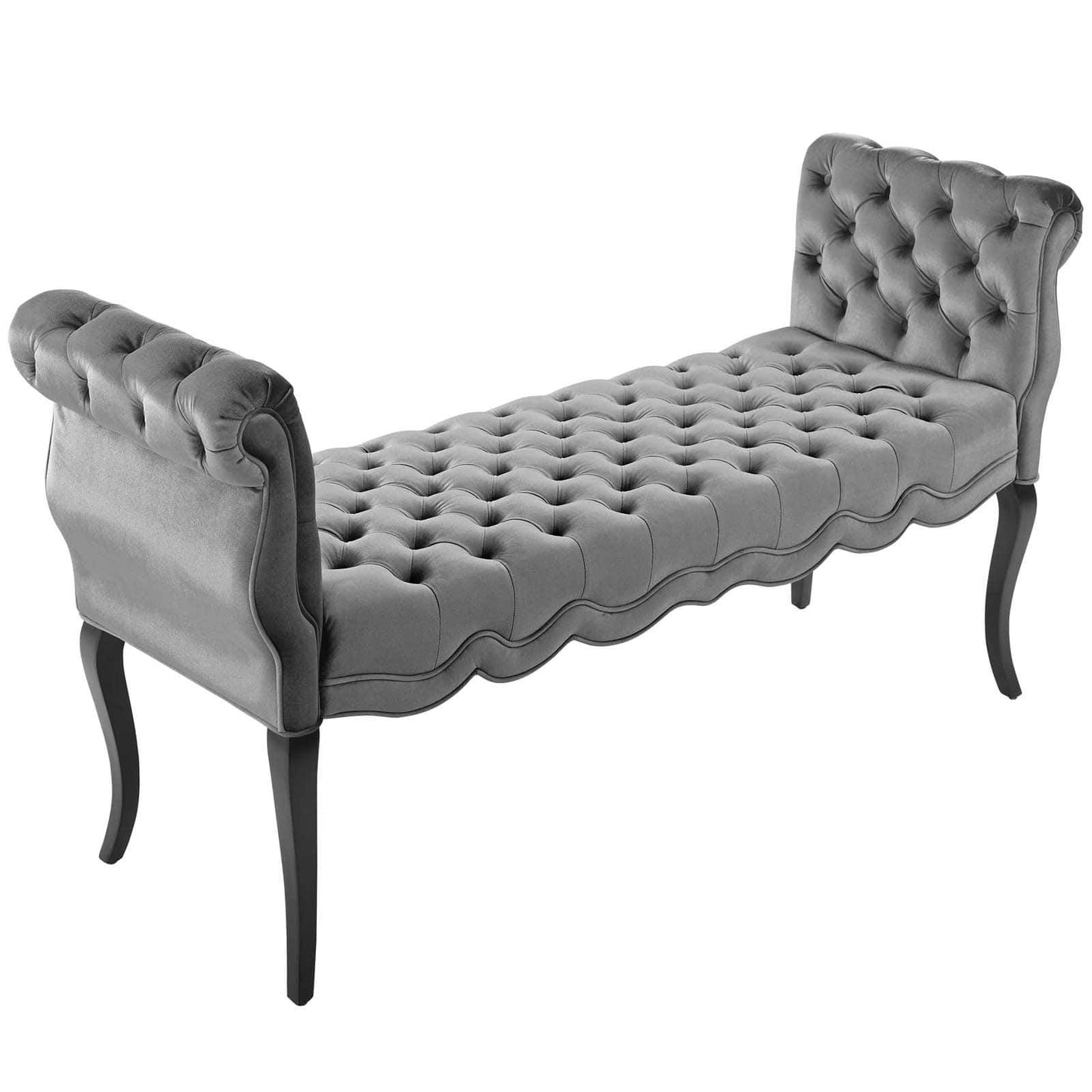 Modway Adelia Chesterfield Style Button Tufted Performance Velvet Bench