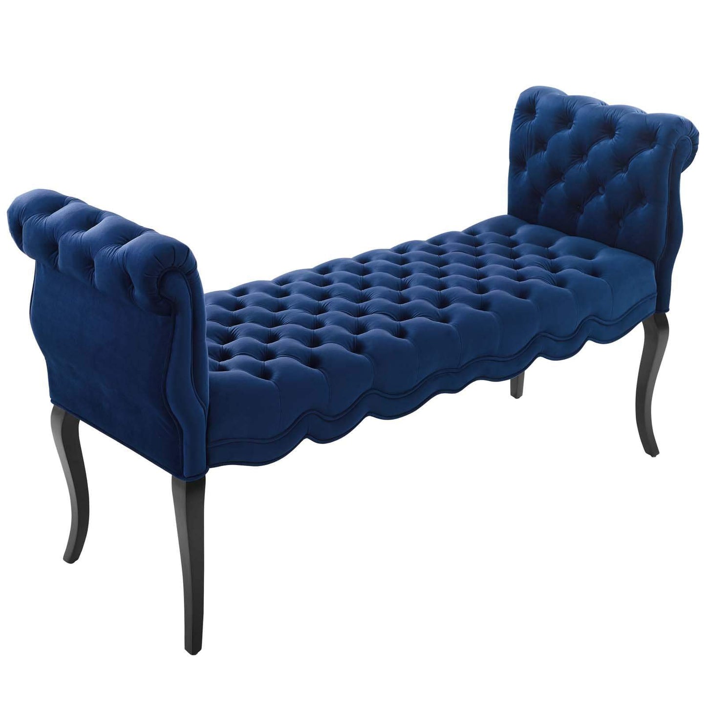 Modway Adelia Chesterfield Style Button Tufted Performance Velvet Bench