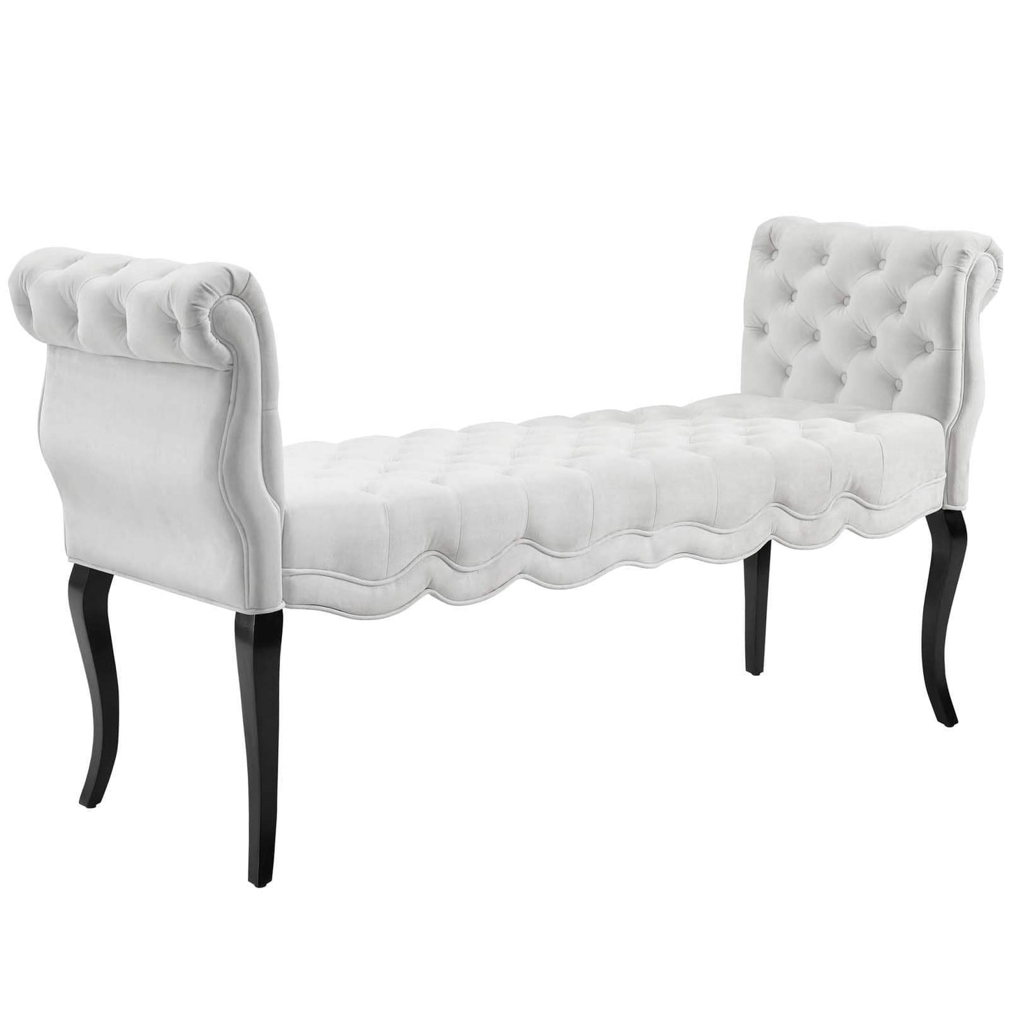 Modway Adelia Chesterfield Style Button Tufted Performance Velvet Bench