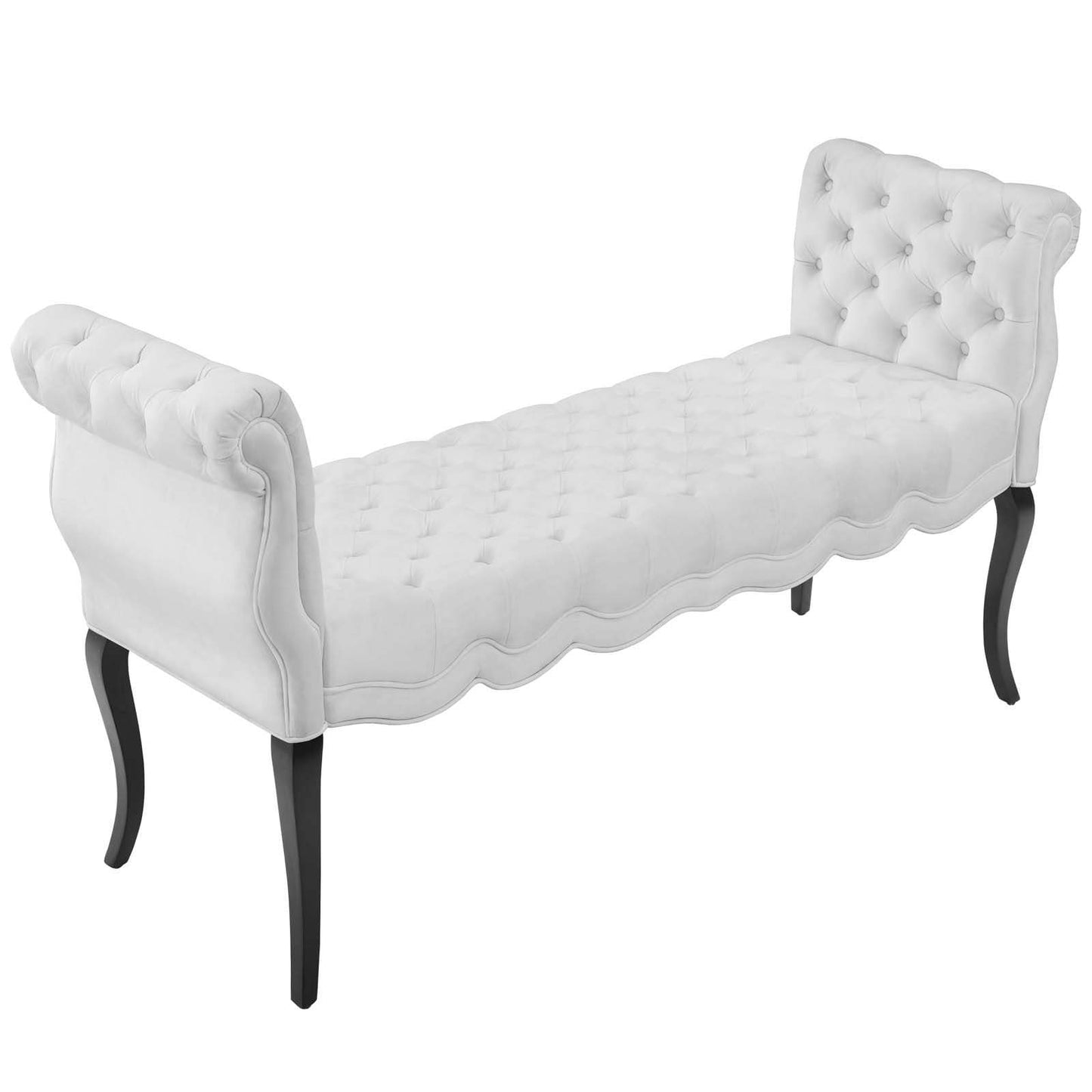 Modway Adelia Chesterfield Style Button Tufted Performance Velvet Bench