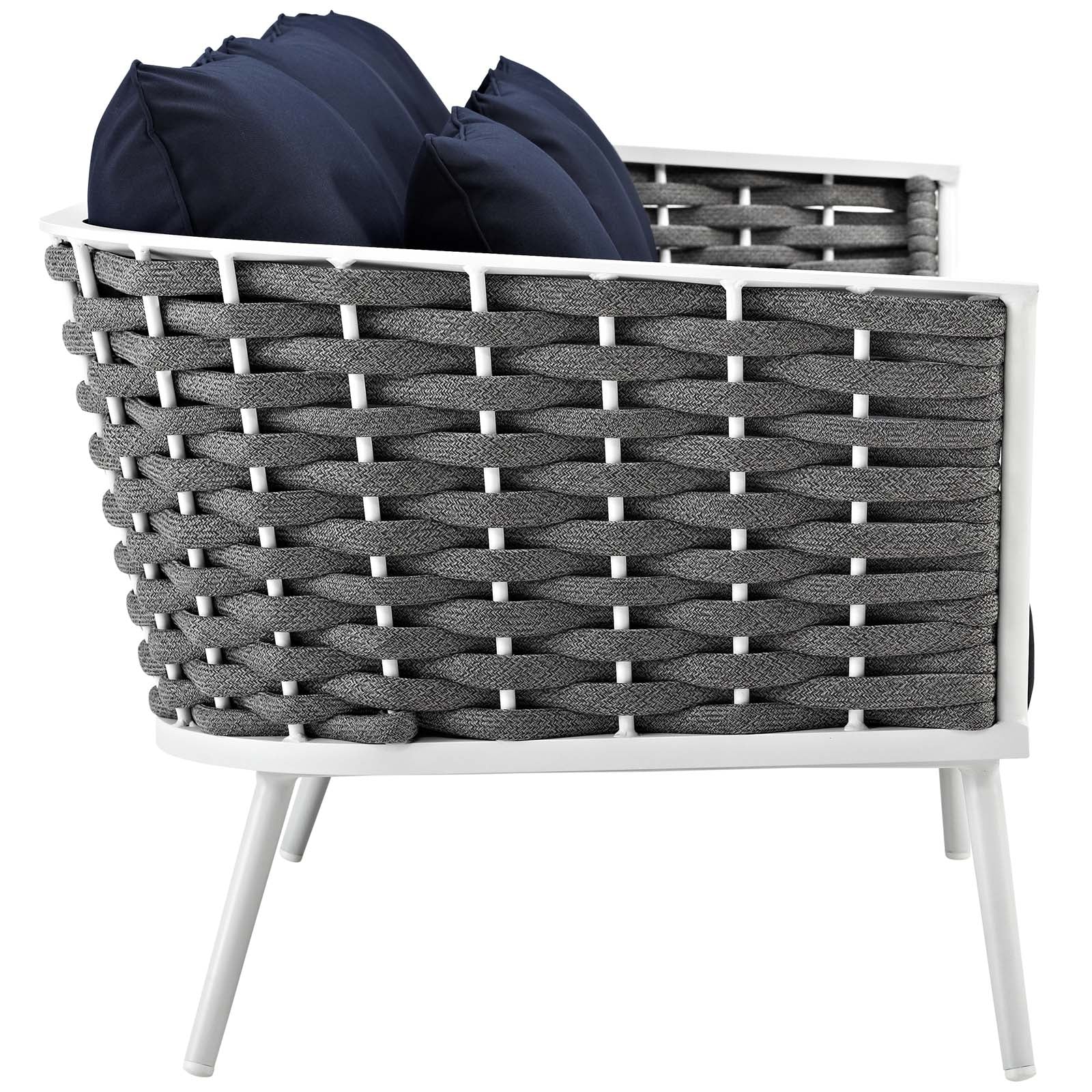 Modway Stance Outdoor Patio Aluminum Sofa | Outdoor Sofas, Loveseats & Sectionals | Modishstore-9