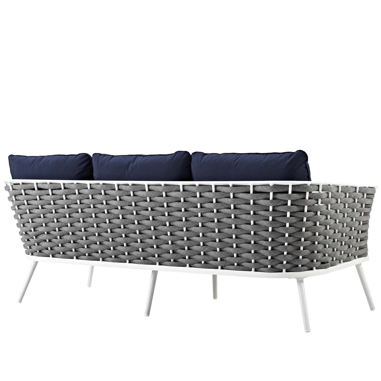 Modway Stance Outdoor Patio Aluminum Sofa | Outdoor Sofas, Loveseats & Sectionals | Modishstore-7