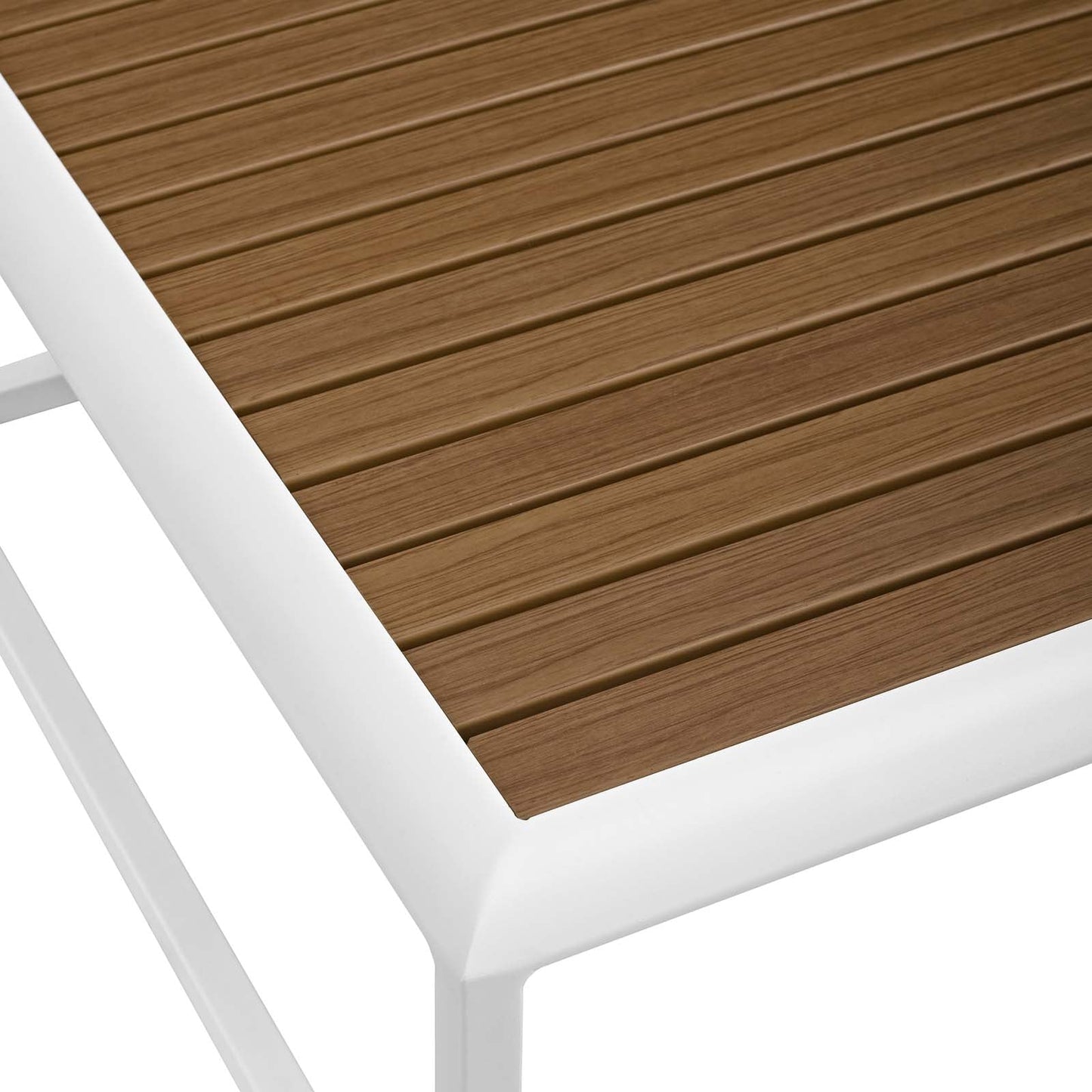 Modway Stance Outdoor Patio Aluminum Coffee Table | Coffee Tables | Modishstore-5