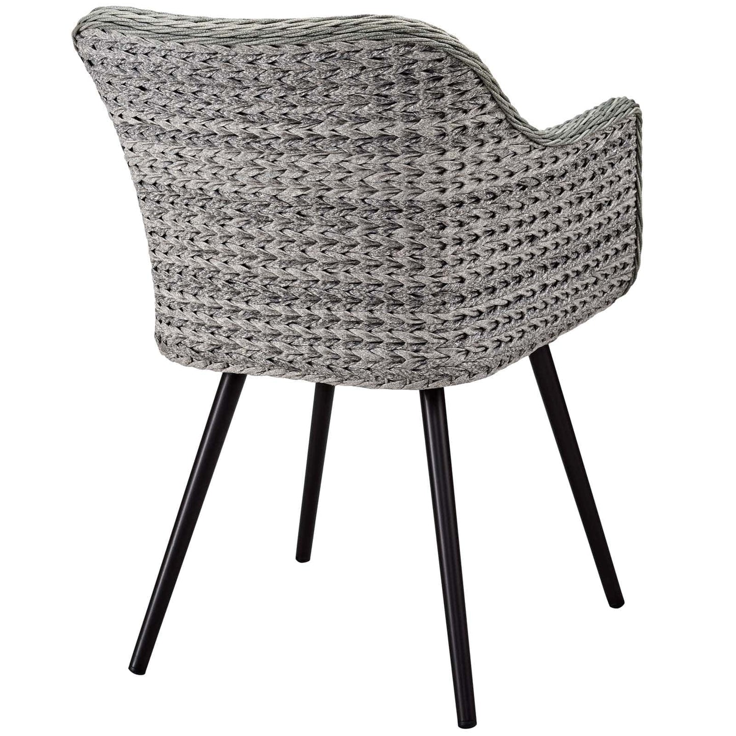 Modway Endeavor Outdoor Patio Wicker Rattan Dining Armchair | Armchairs | 