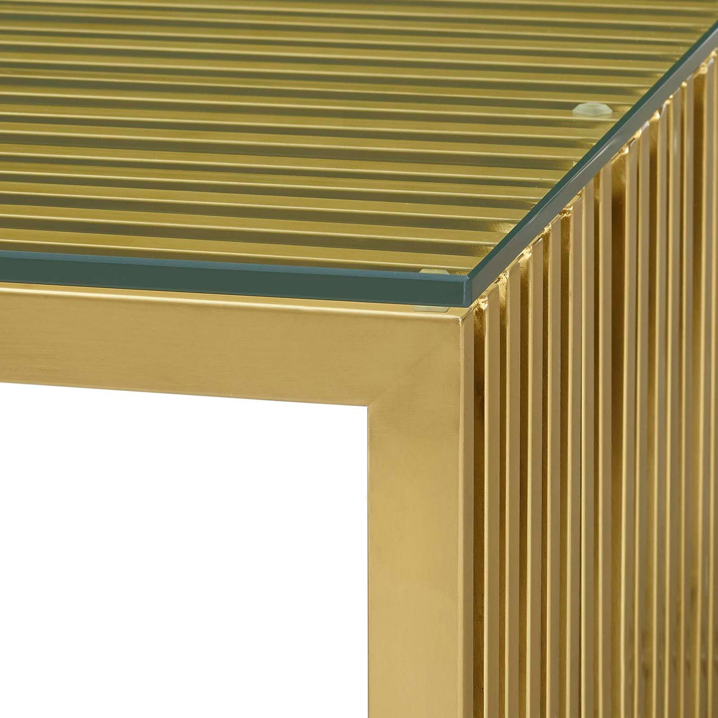 Modway Gridiron Stainless Steel Coffee Table | Coffee Tables | 