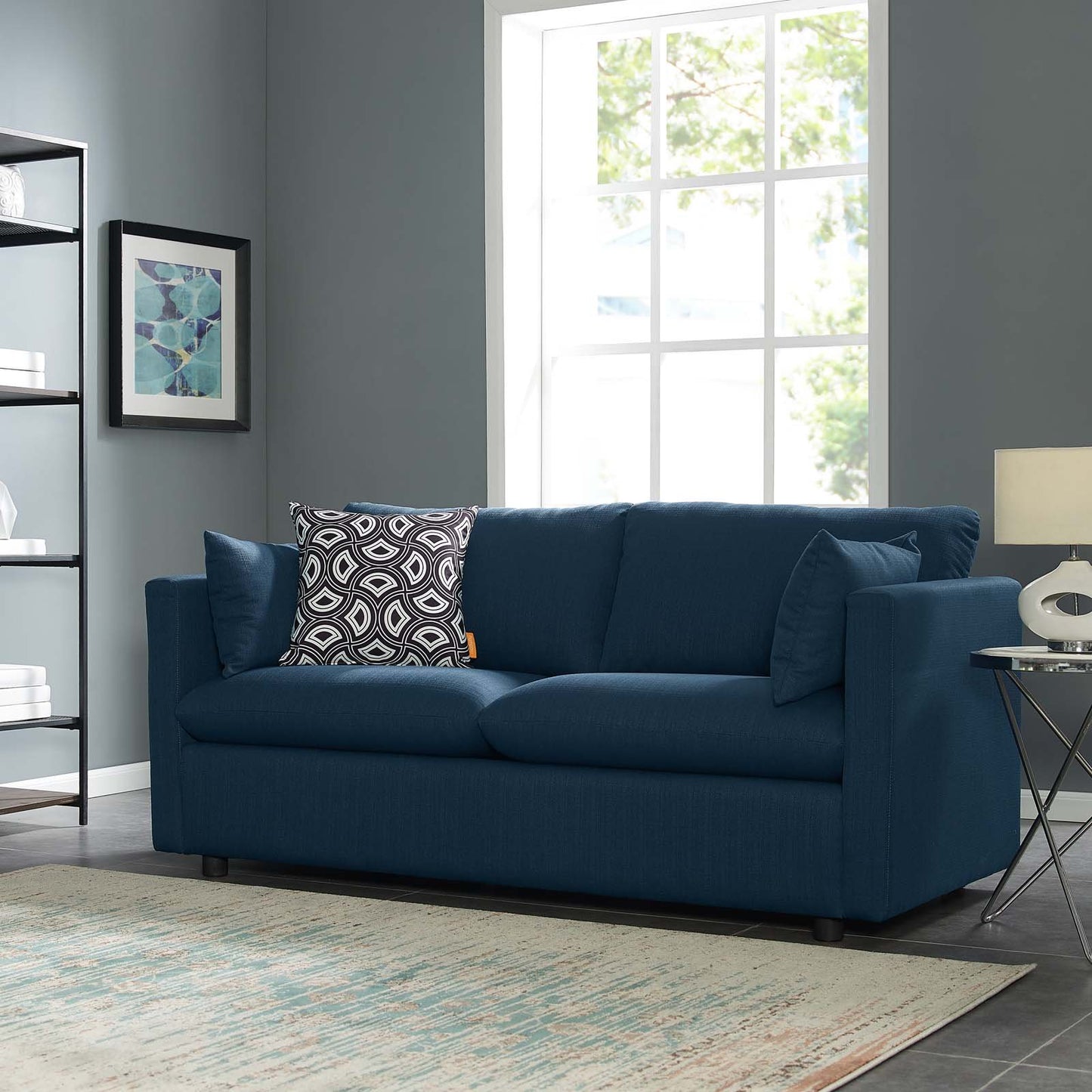 Modway Activate Upholstered Fabric Sofa