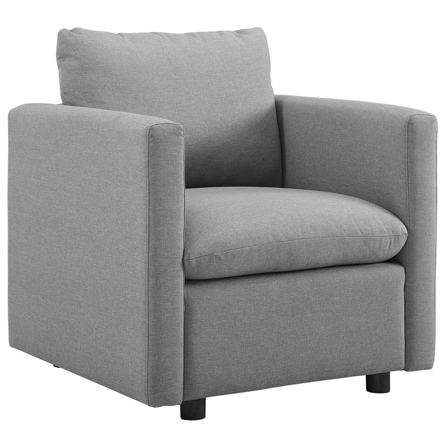 Modway Activate Upholstered Fabric Armchair