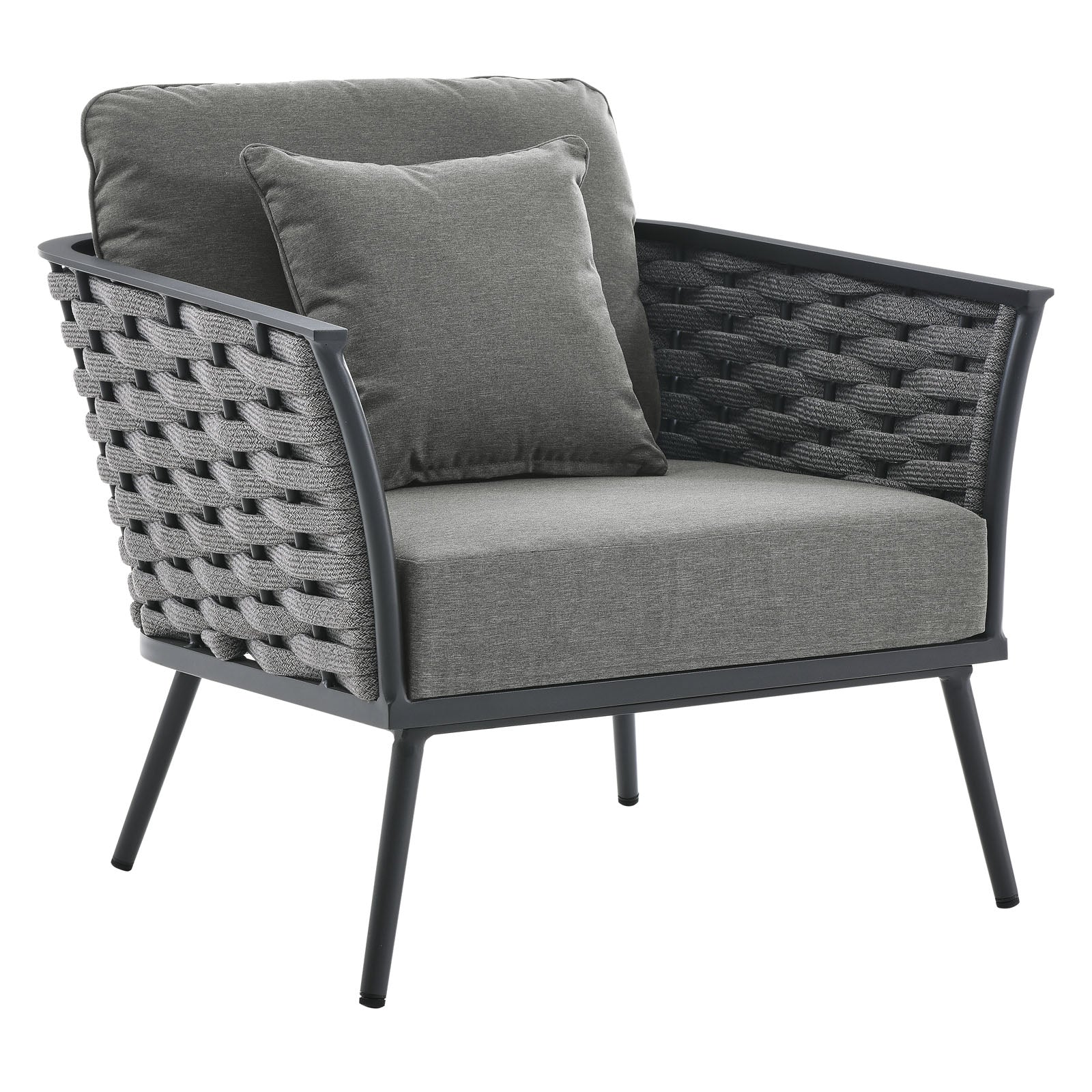 Modway Stance Outdoor Patio Aluminum Armchair | Armchairs | Modishstore-8