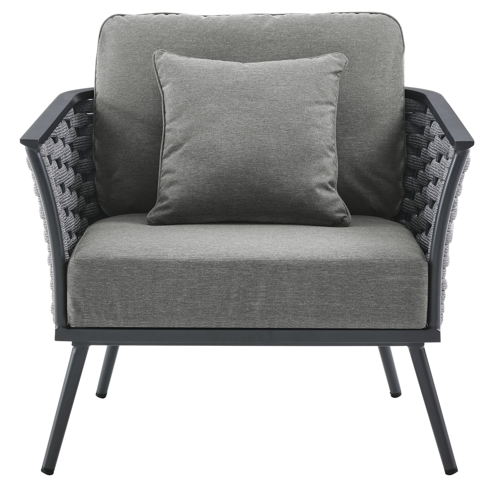 Modway Stance Outdoor Patio Aluminum Armchair | Armchairs | Modishstore-10