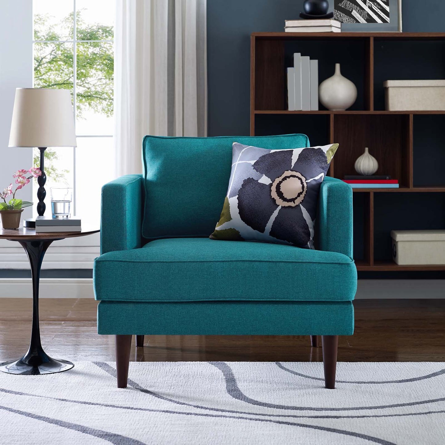 Modway Agile Upholstered Fabric Armchair