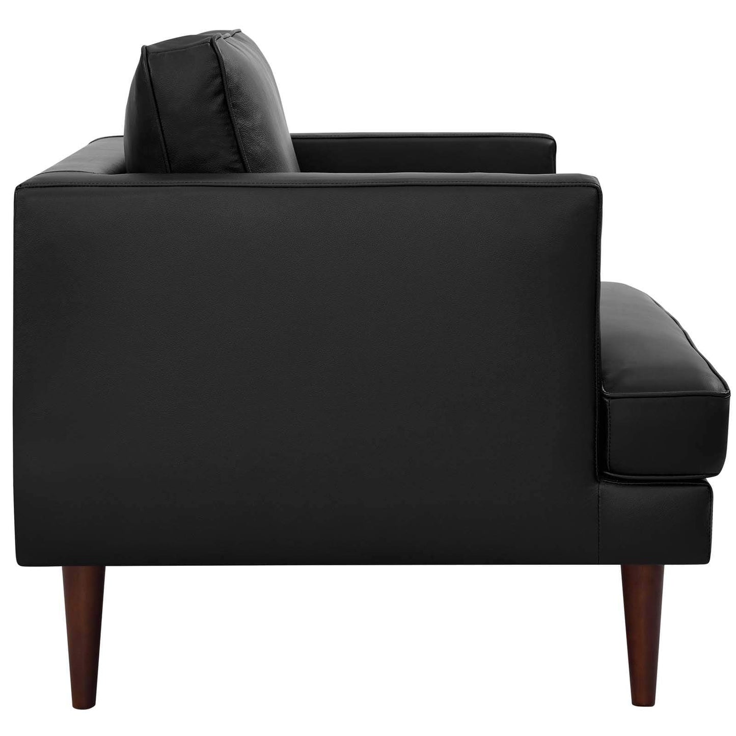 Modway Agile Genuine Leather Armchair