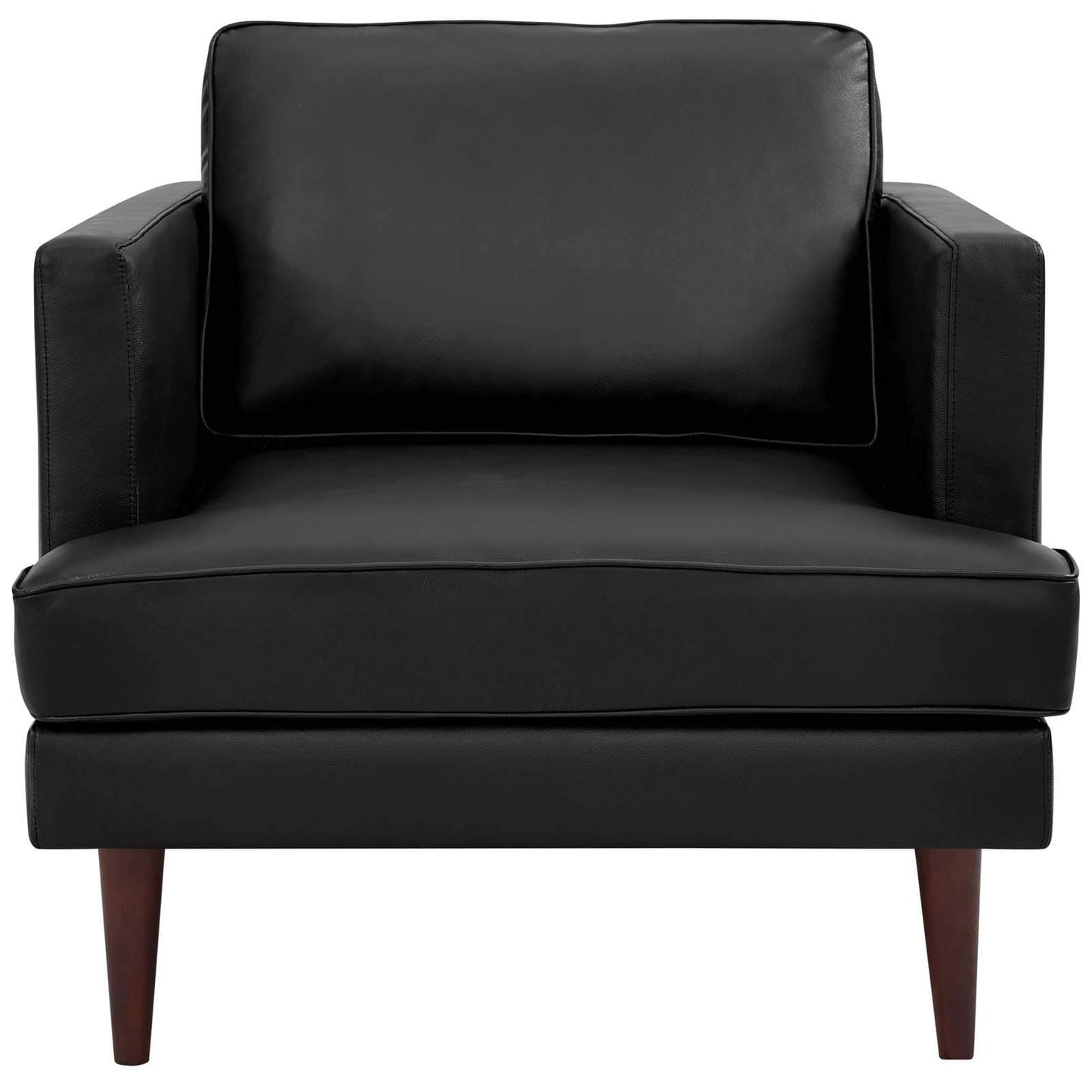 Modway Agile Genuine Leather Armchair