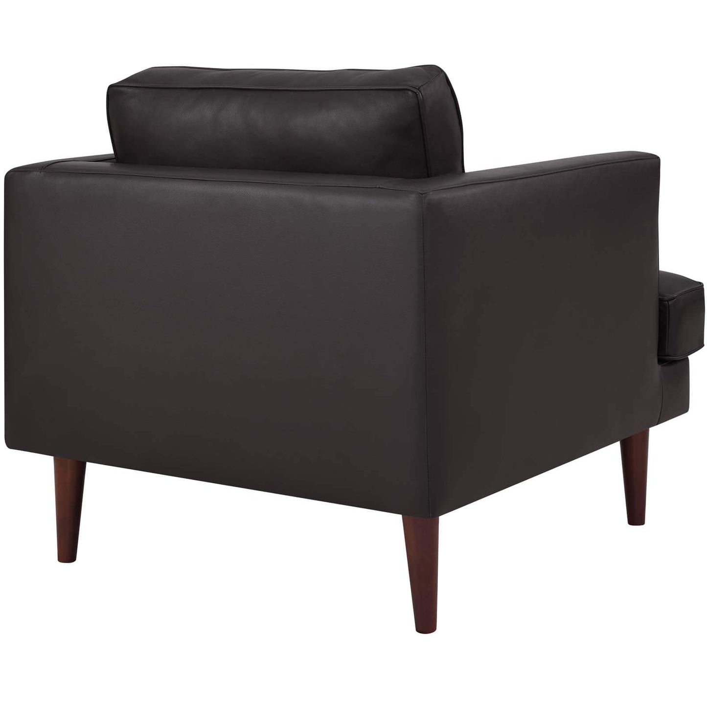Modway Agile Genuine Leather Armchair