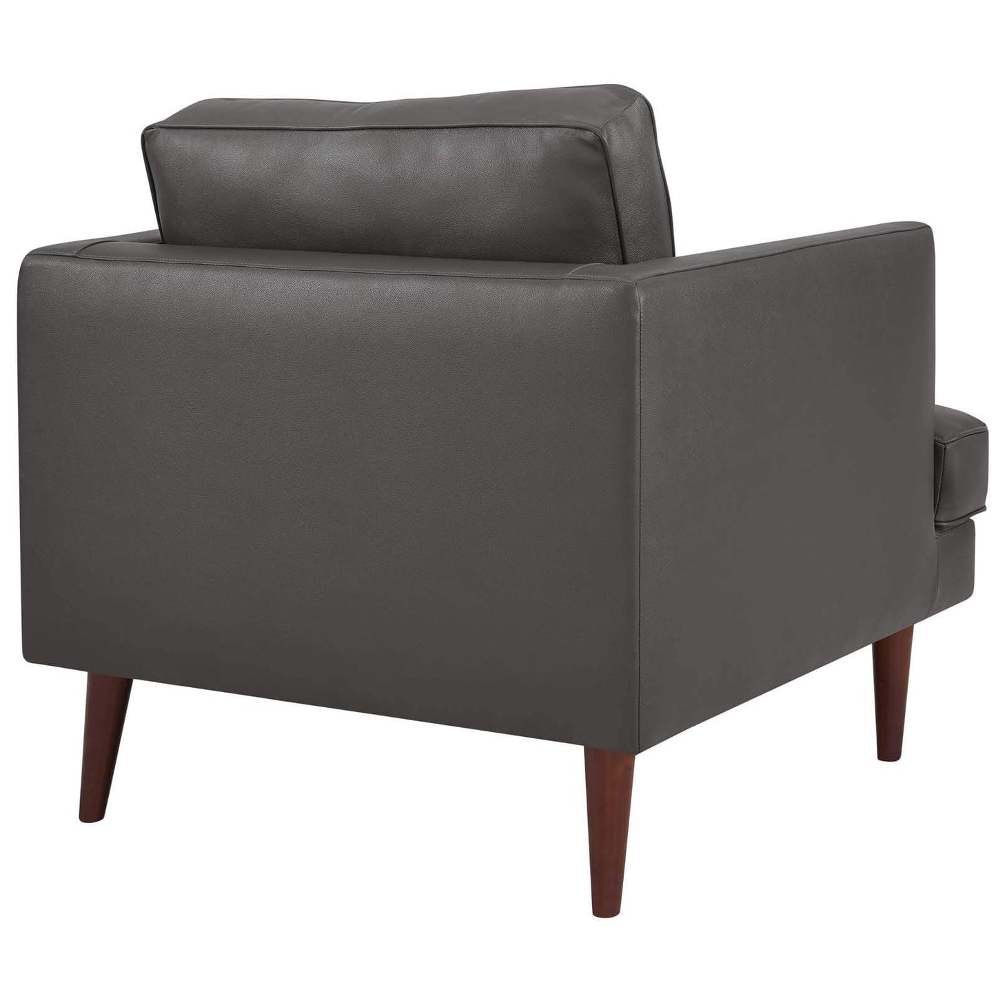 Modway Agile Genuine Leather Armchair