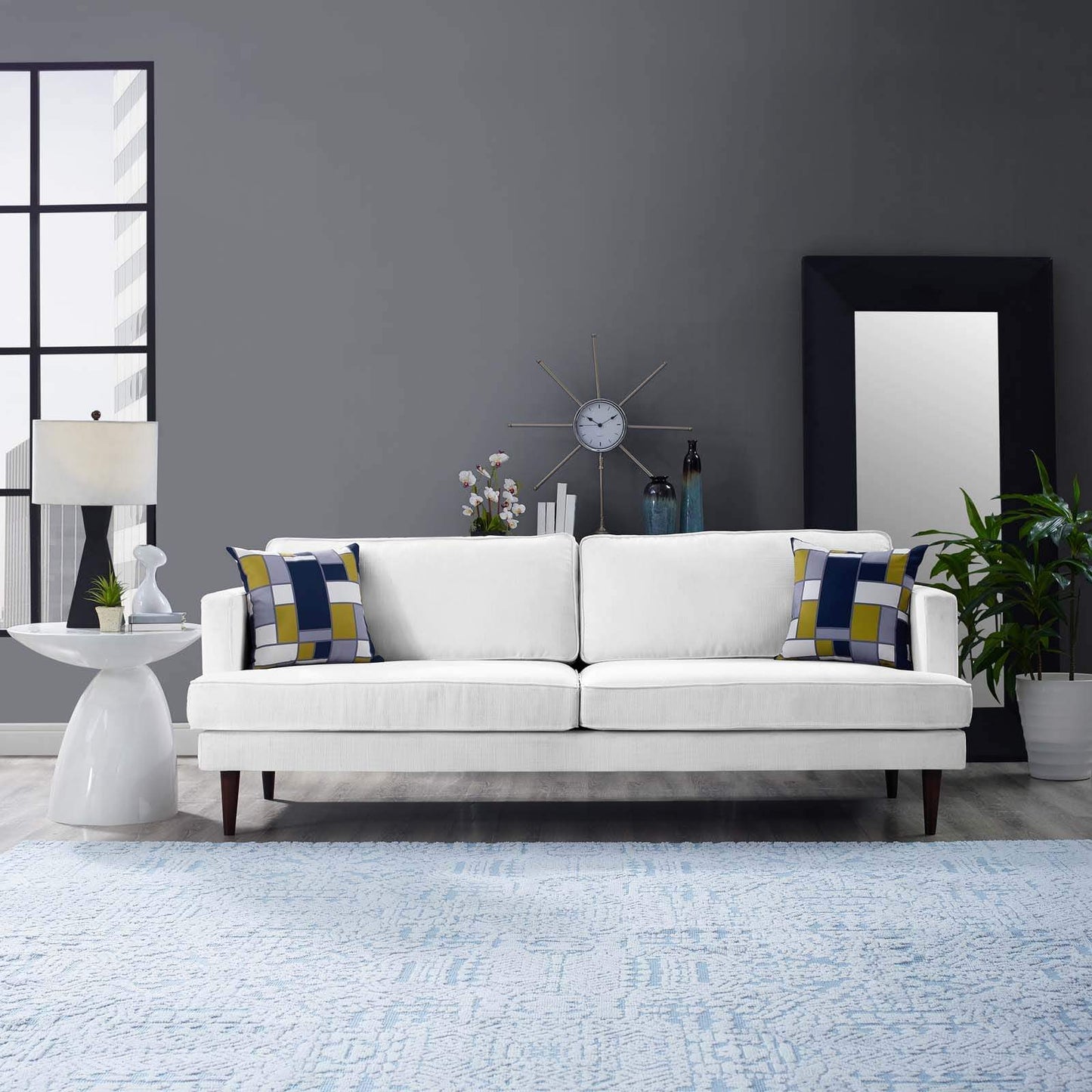 Modway Agile Upholstered Fabric Sofa