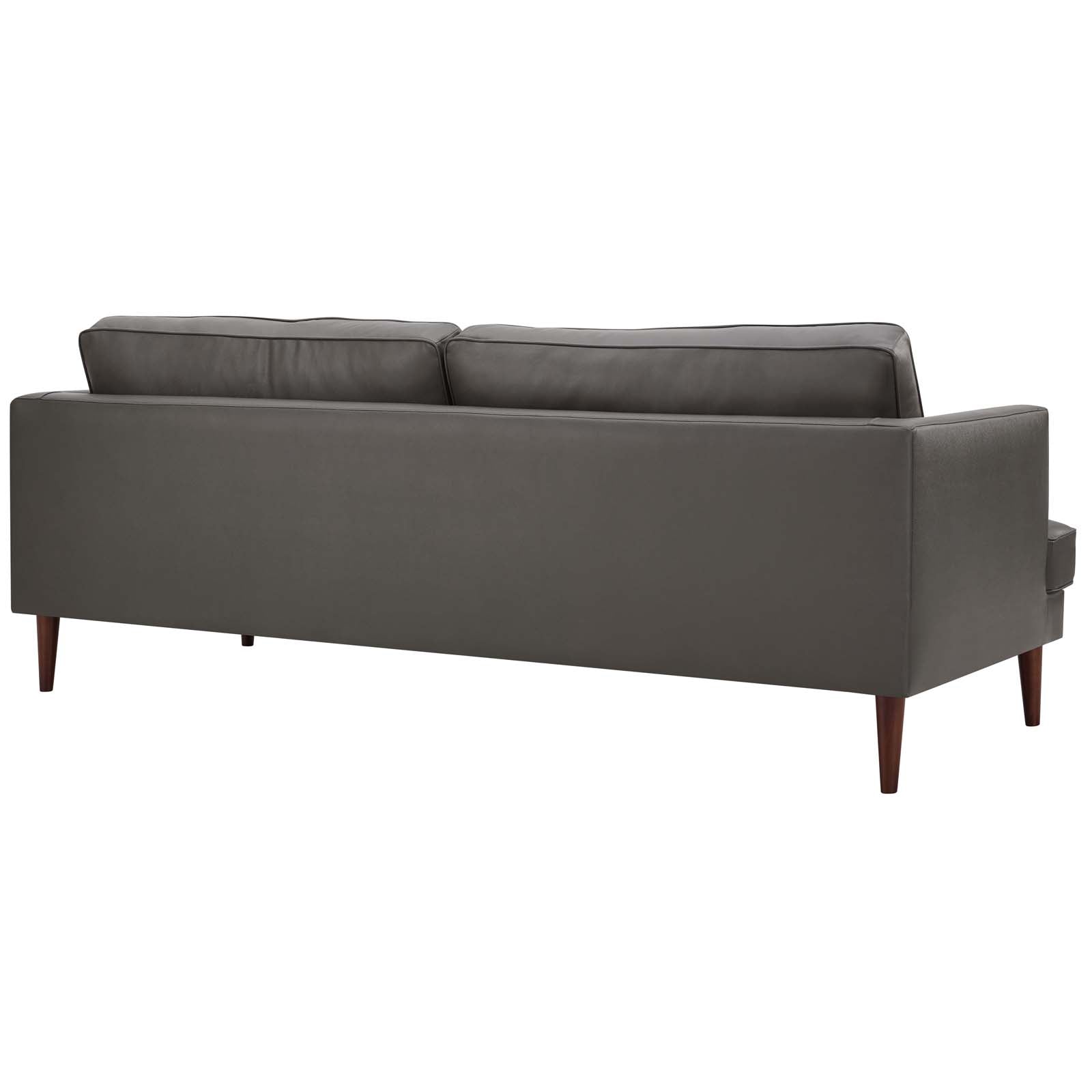 Agile Genuine Leather Sofa By Modway - EEI-3058 | Sofas - 3