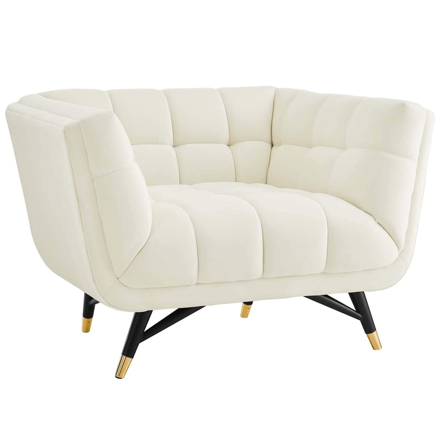 Modway Adept Upholstered Velvet Armchair