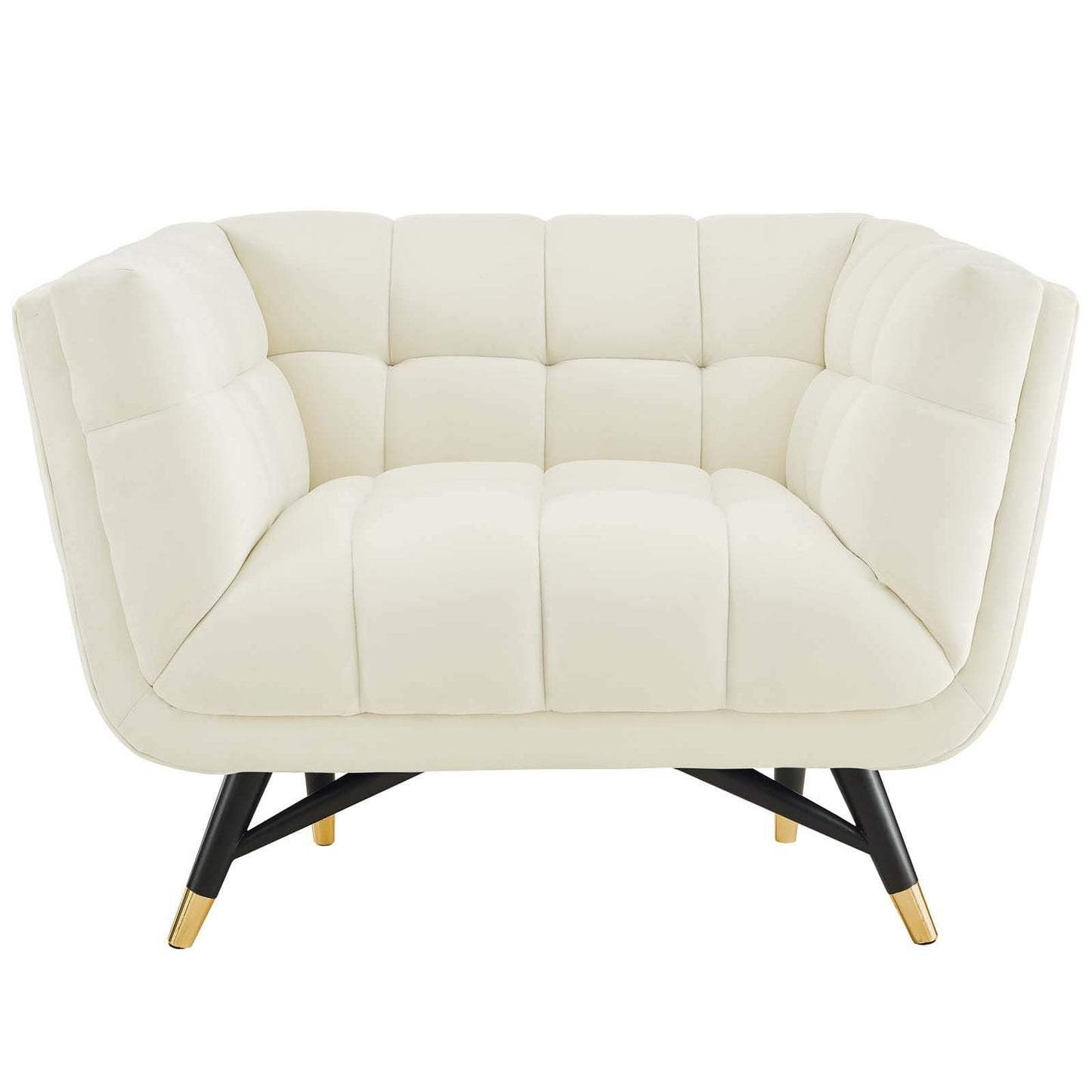 Modway Adept Upholstered Velvet Armchair
